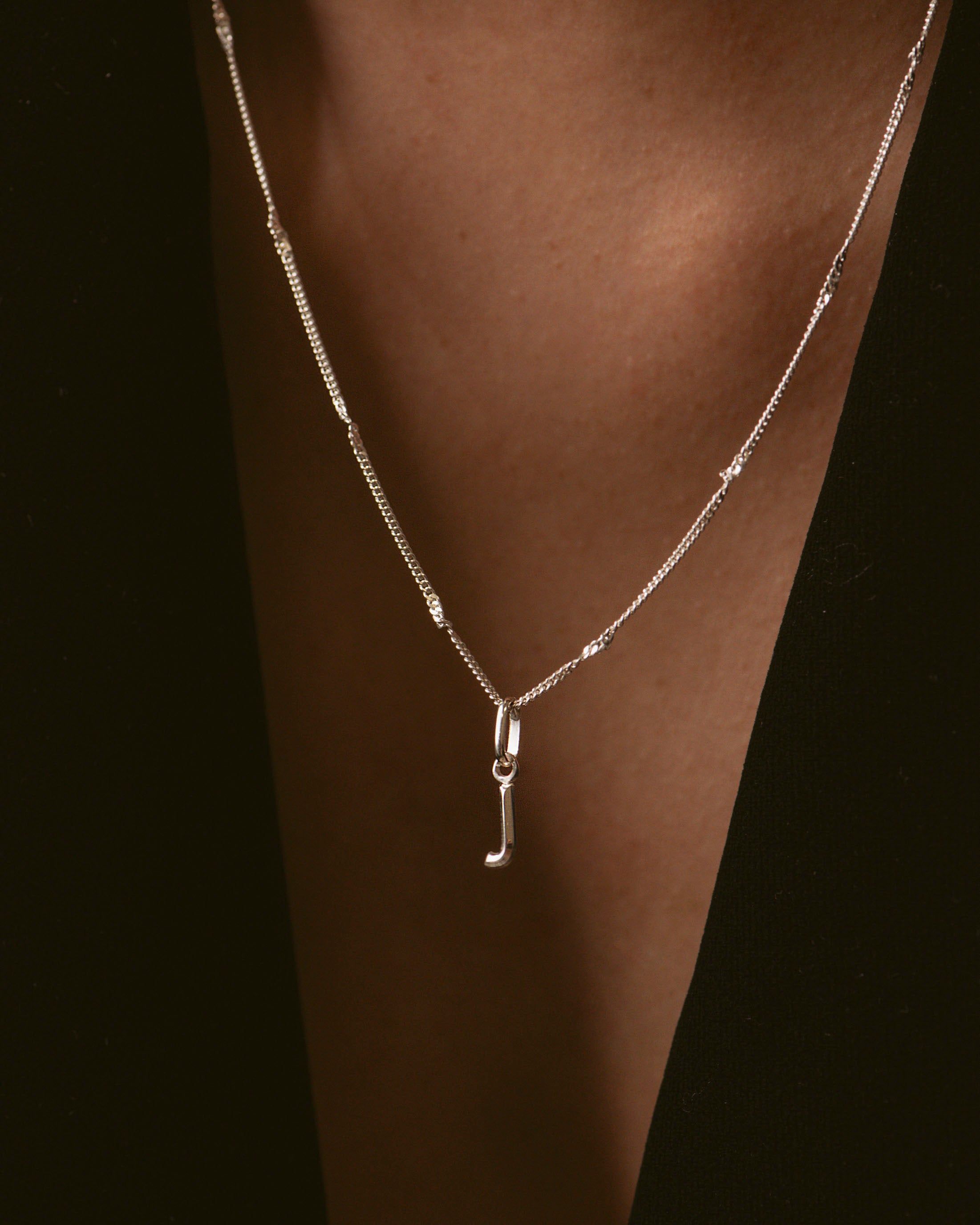 Letter J Pendant