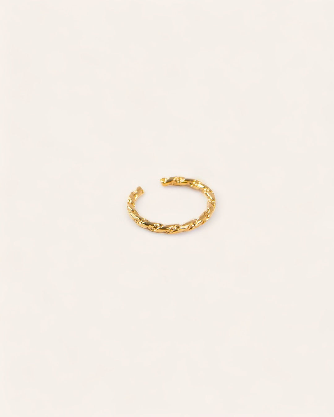 Anello Fine Dina Placcato Oro 18ct