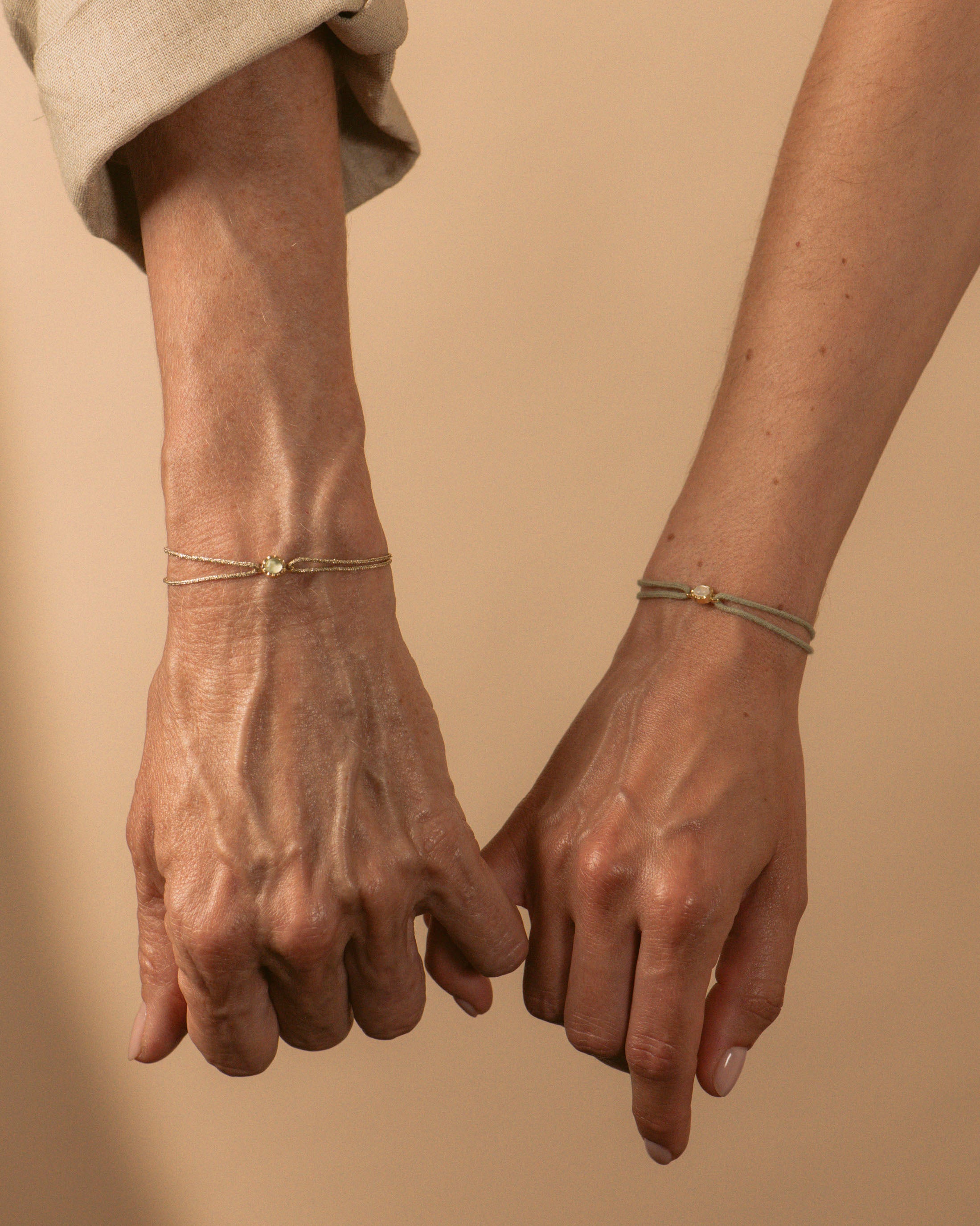 Solitaire Cord Bracelet