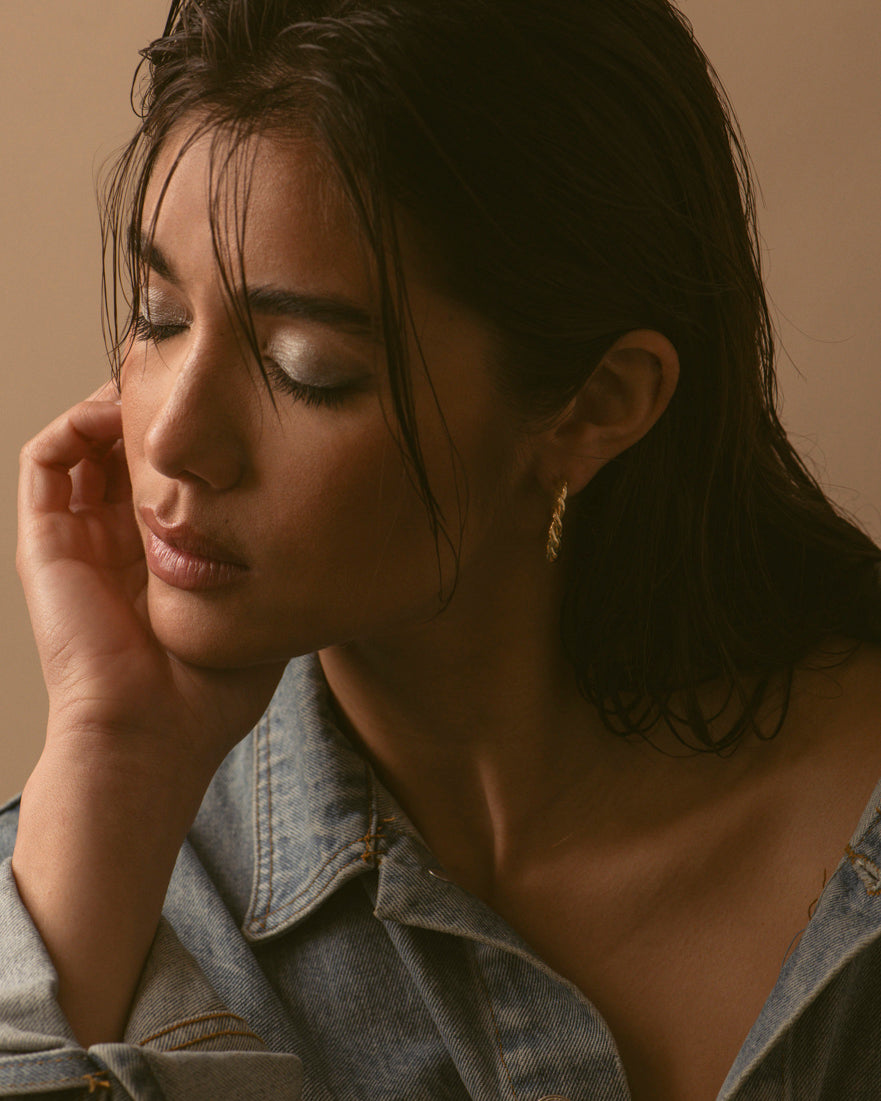 Grandi Orecchini Cerchi Amaya