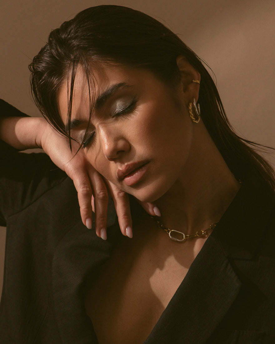 Grandi Orecchini Cerchi Amaya