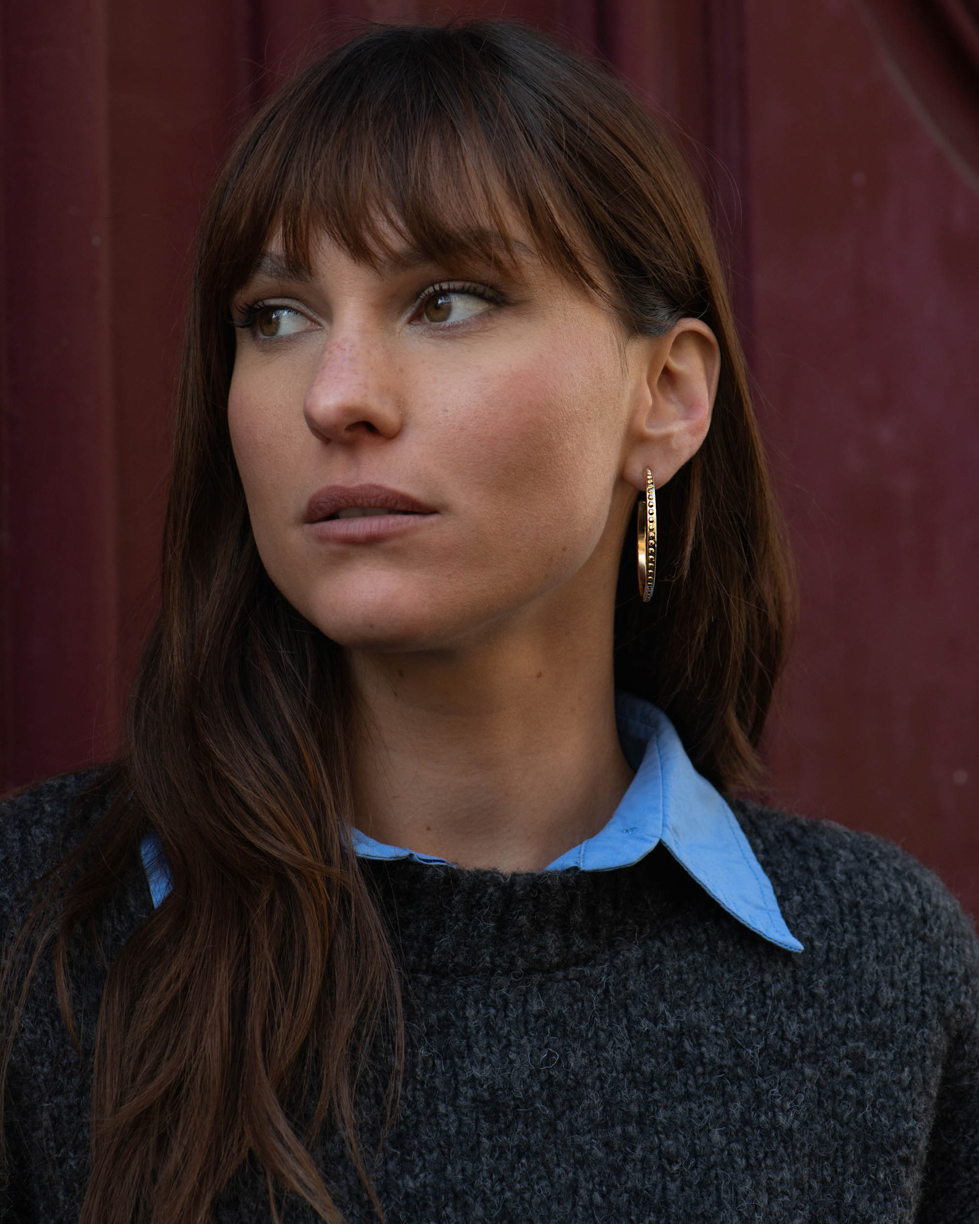 Orecchini Cerchi Grandi Bella