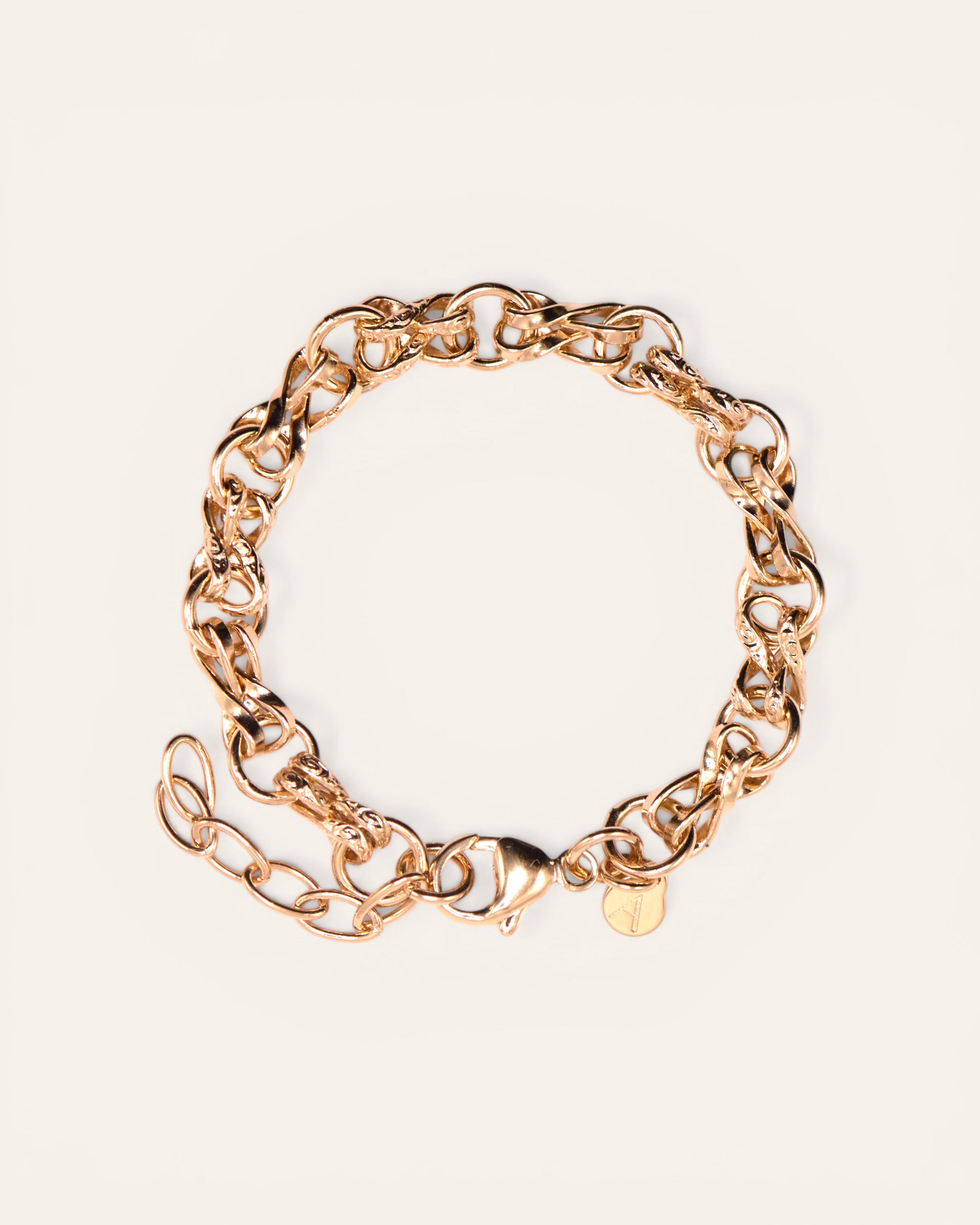 Bracelet Livy Doré à l'Or Fin 24ct