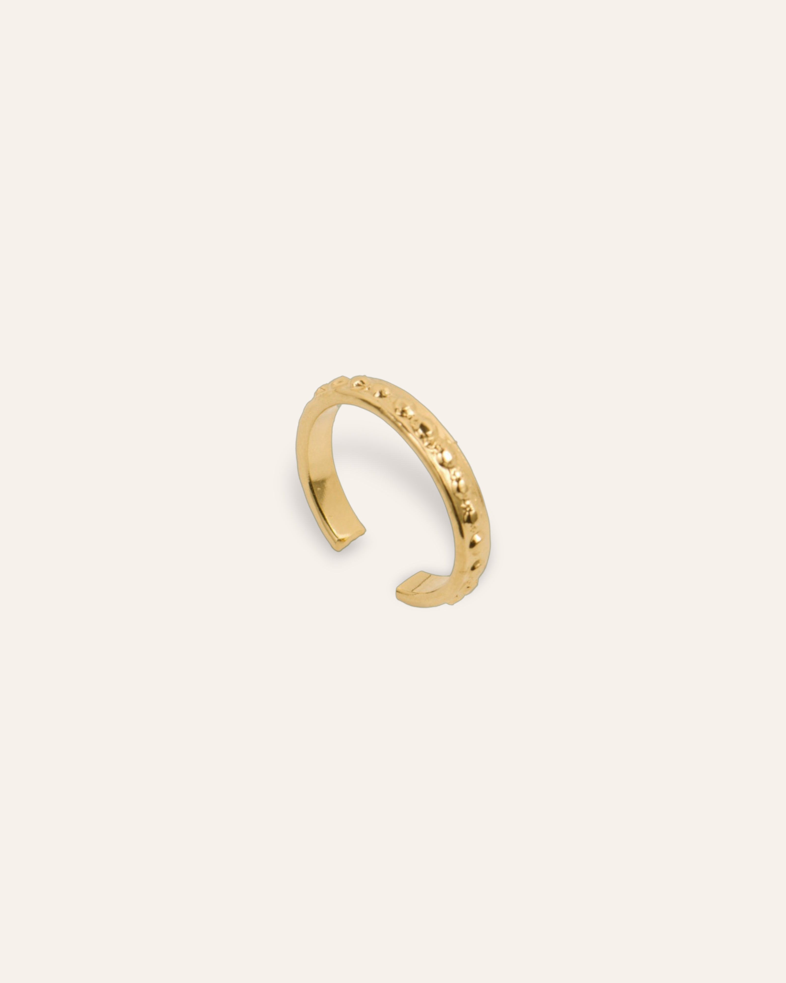 Anello Fine Bella Placcato Oro 18ct