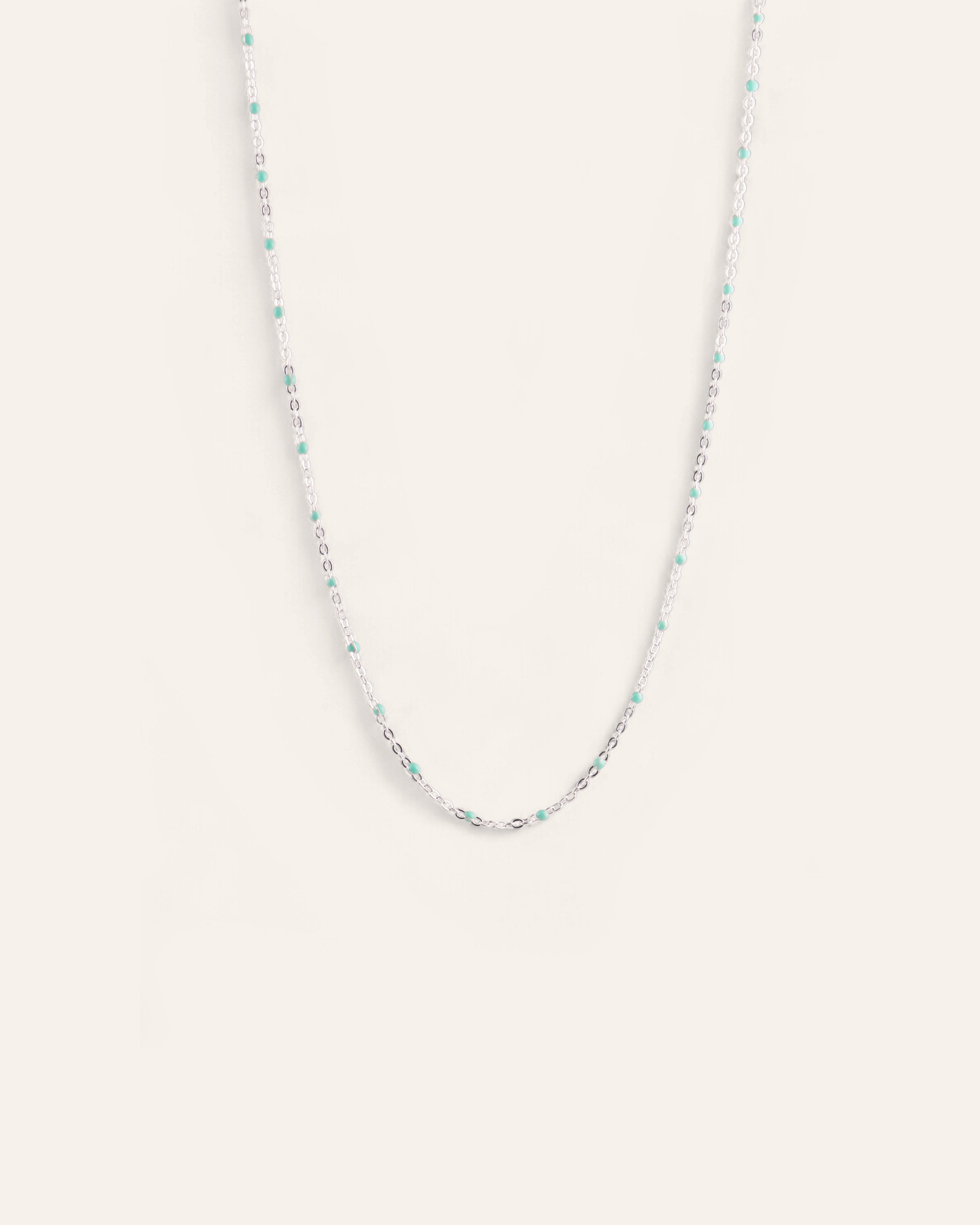 Malia Emaille-Halskette Sterling Silber