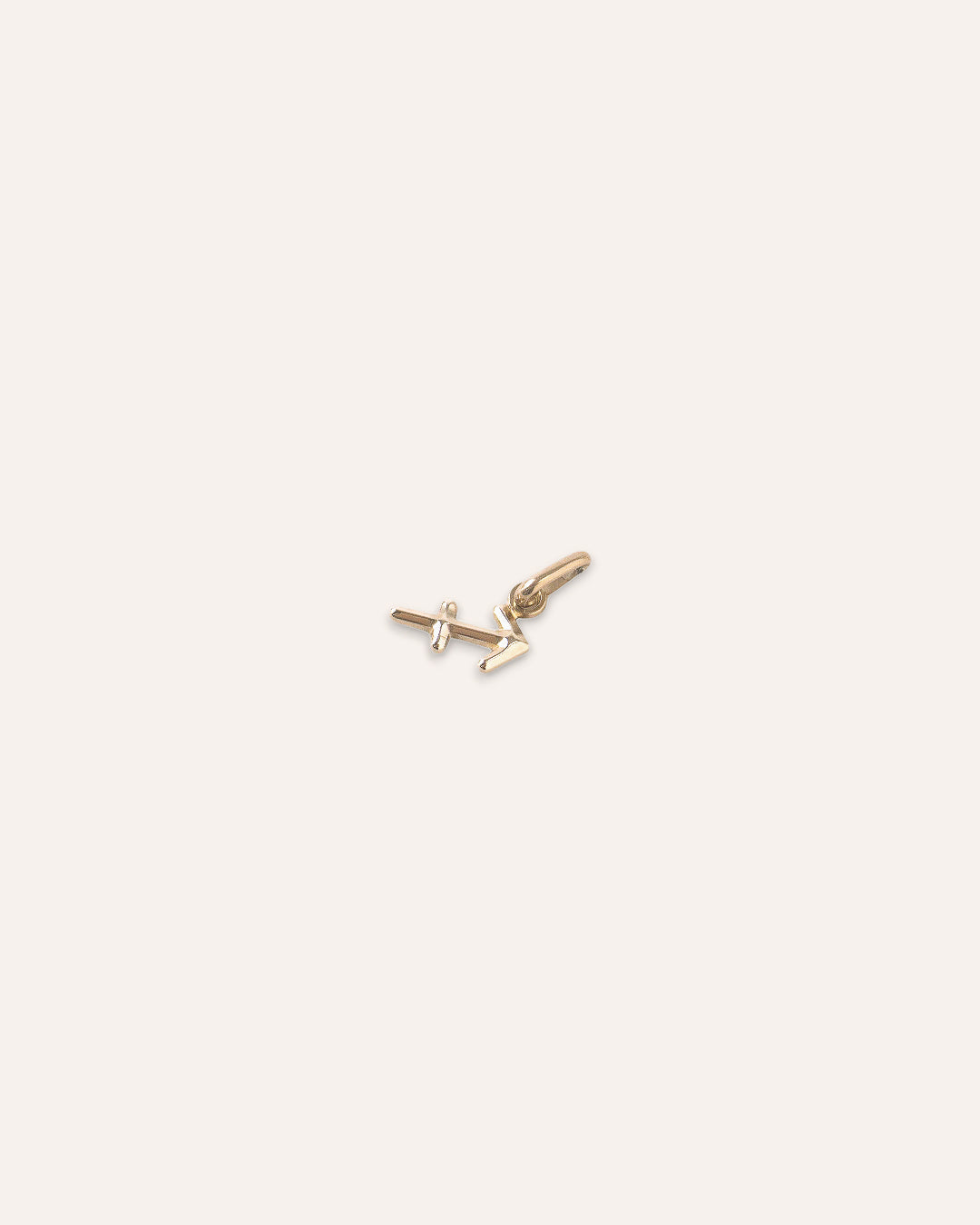 Pendentif Zodiaque Sagittaire Plaqué Or 18 Carats (750/000) - Neuf Avec étiquettes, Garanti
