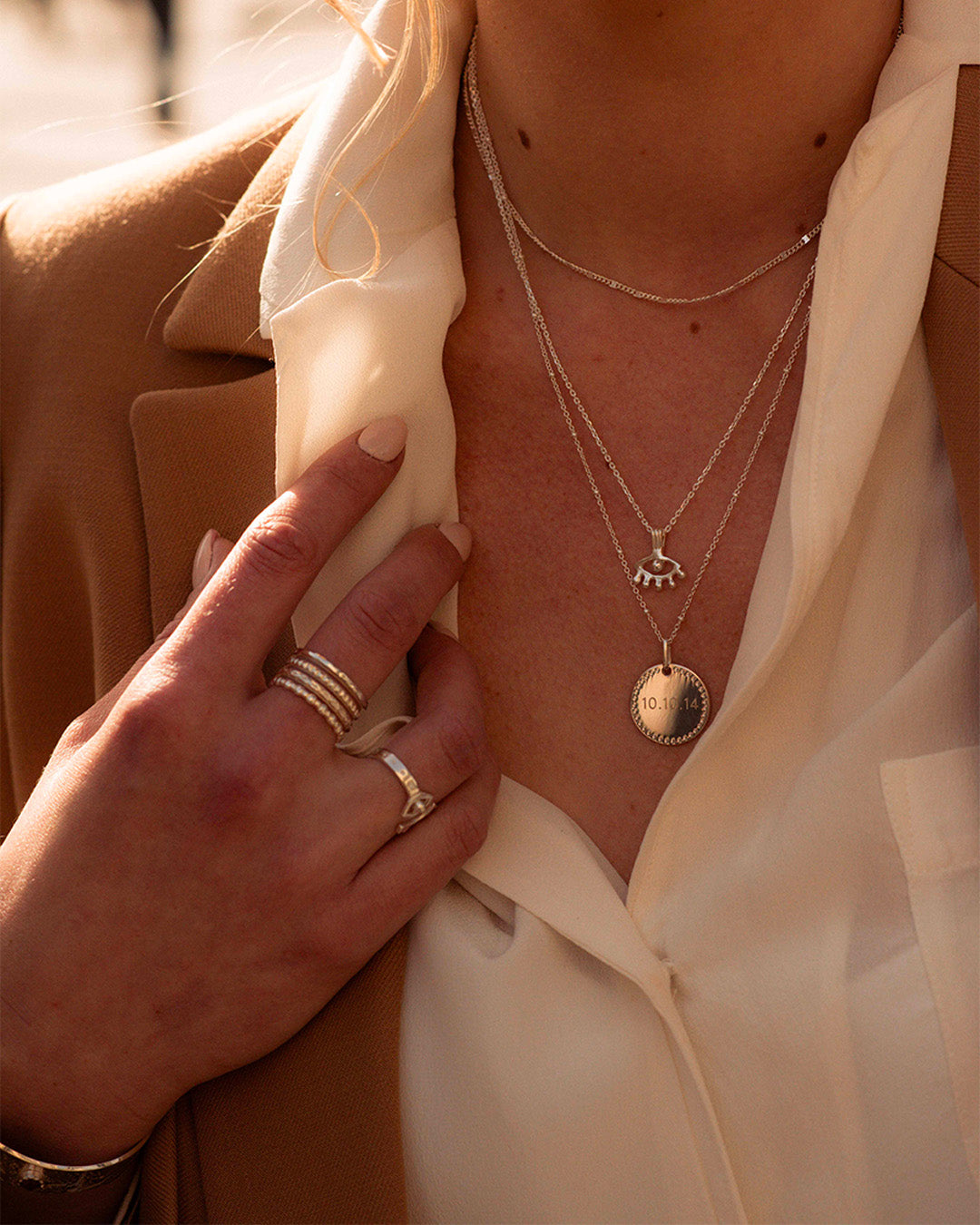 Alba Beaded Medallion