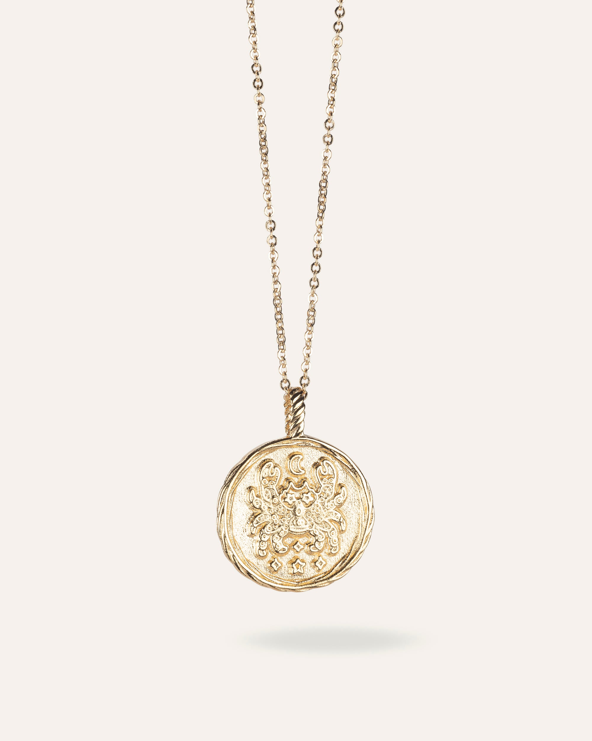 Collar Astro Cáncer Chapado en Oro 18k