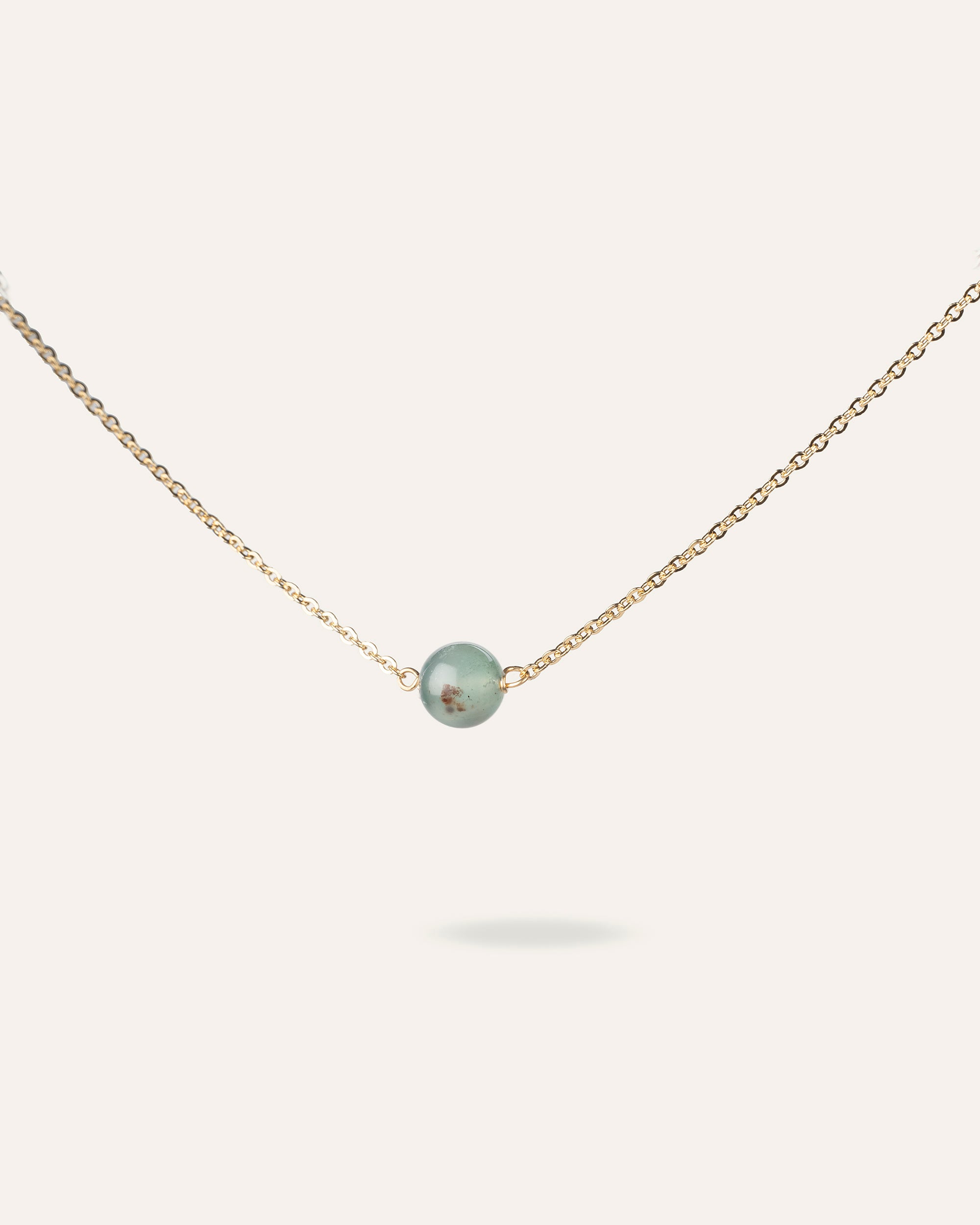 Themis Ankerkette Halskette 18k Vergoldet / Aquaprase