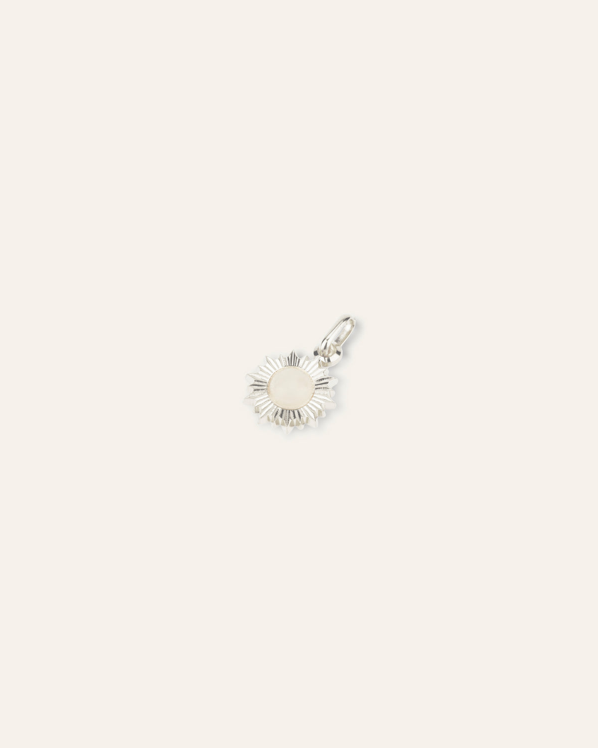 Pendentif Ras De Cou Petit Soleil En Argent Massif 925 Rhodié - Marque Petugons - Neuf Avec étiquettes