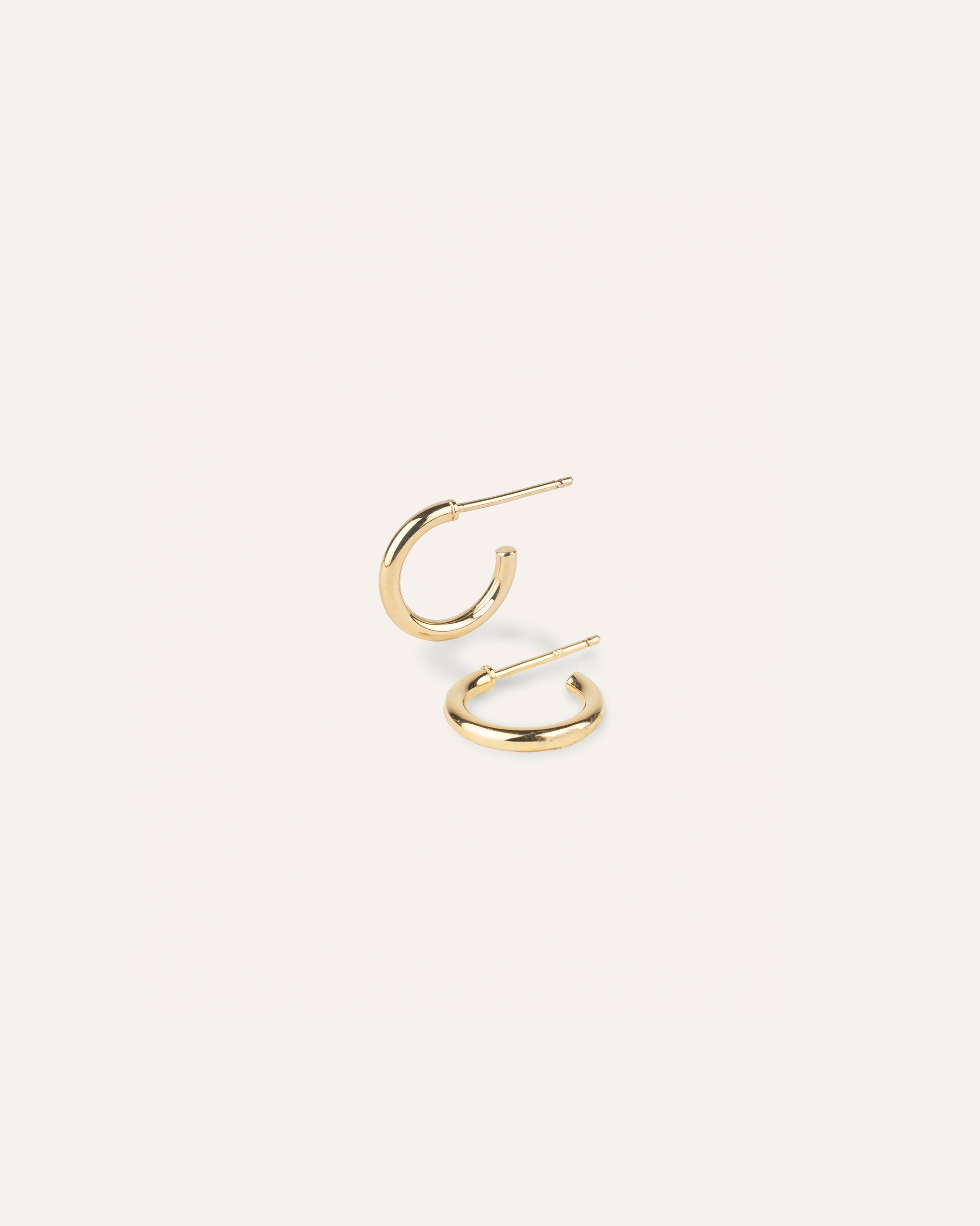 Mini Créoles Rosalind Plaqué Or 18ct