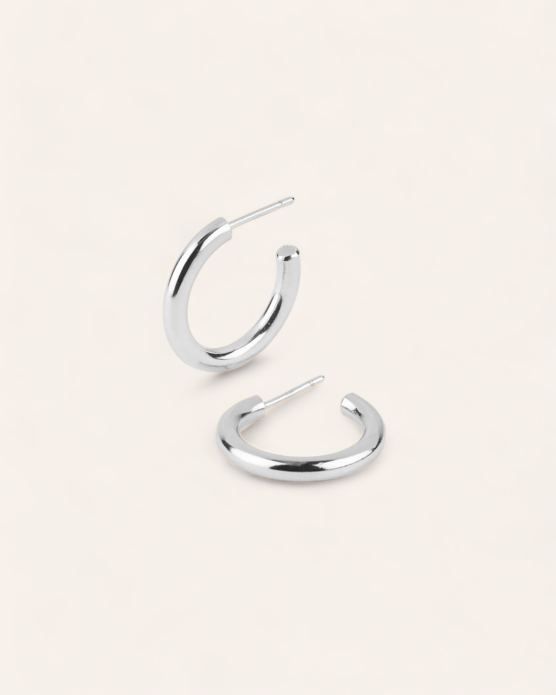 Rosalind Hoop Earrings Sterling Silver