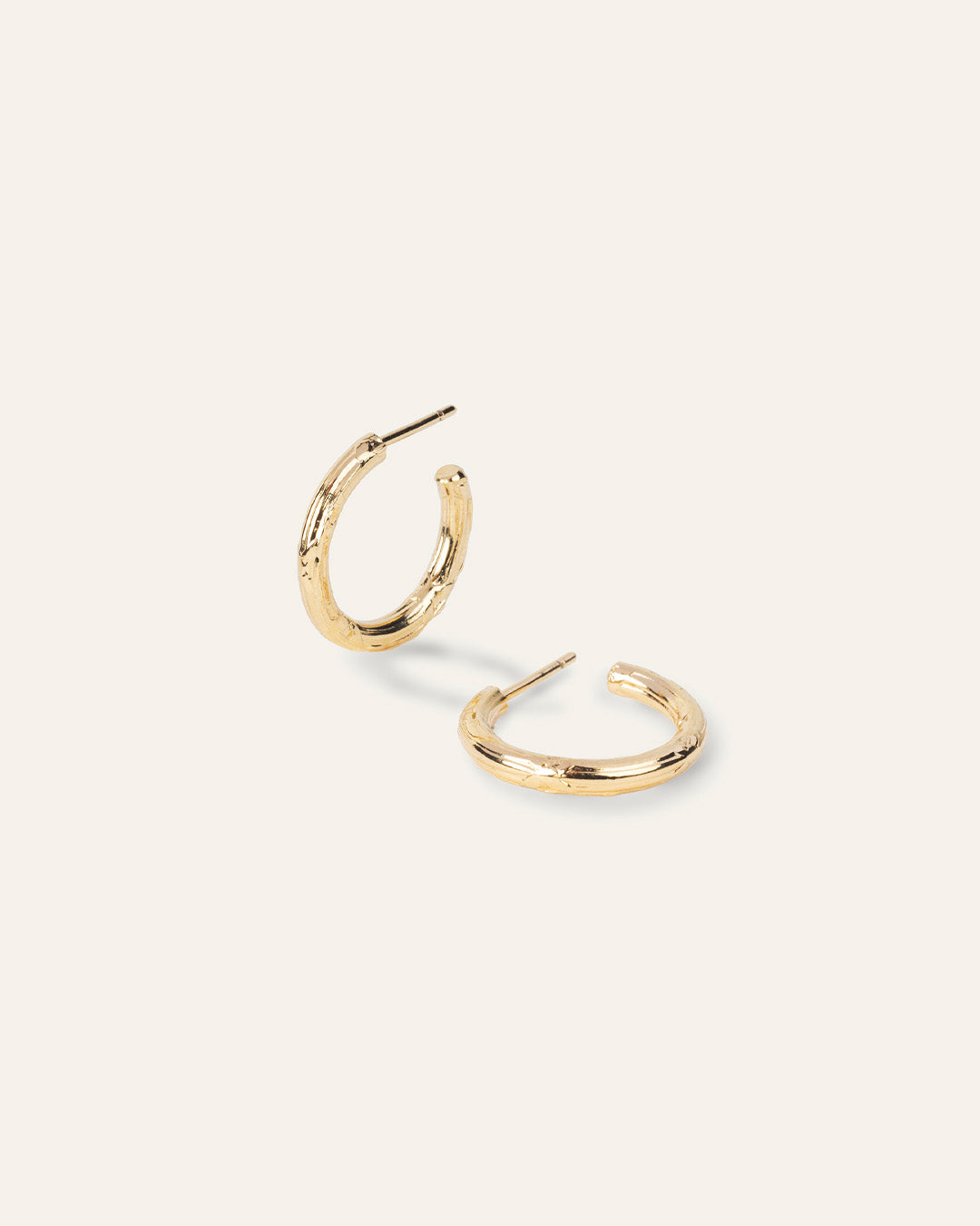 Petites Créoles Sonia Plaqué Or 18ct