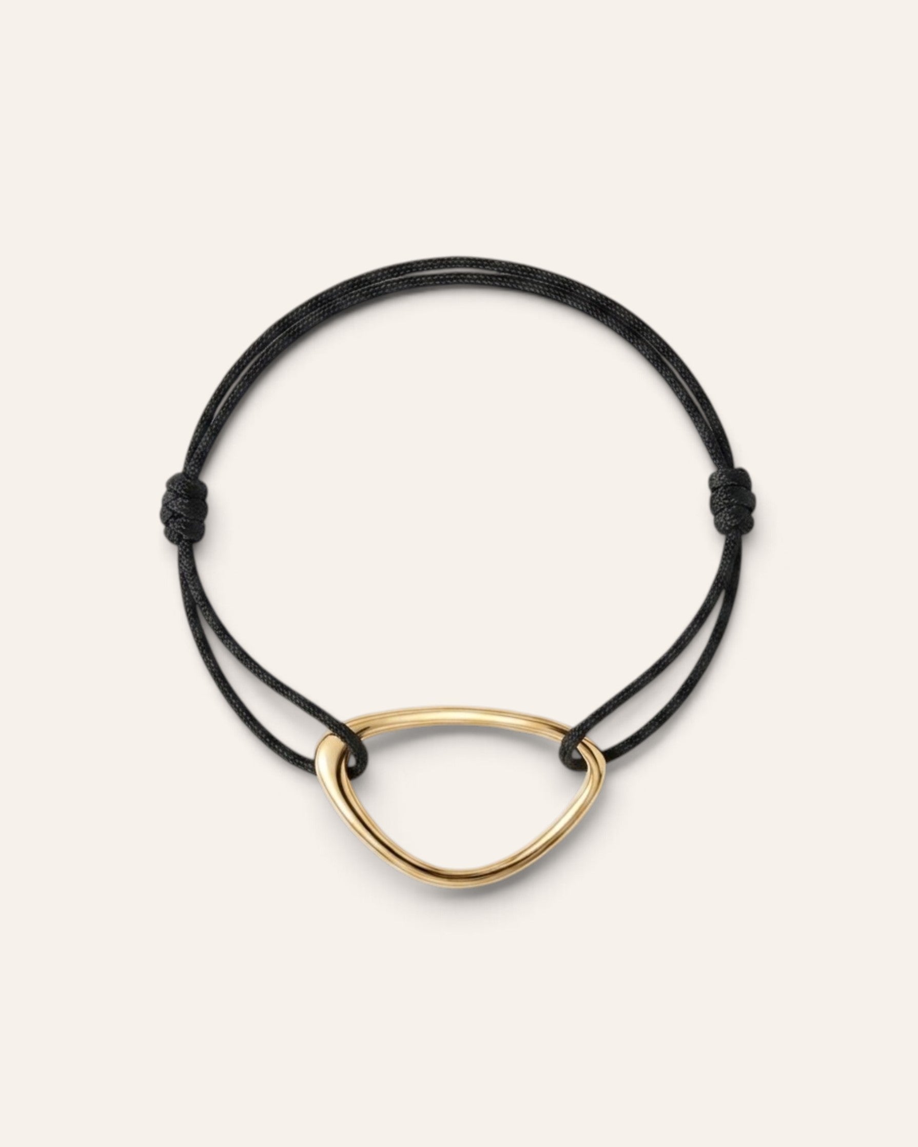 Bracelet Cordon Léna Doré à l'Or Fin 24ct