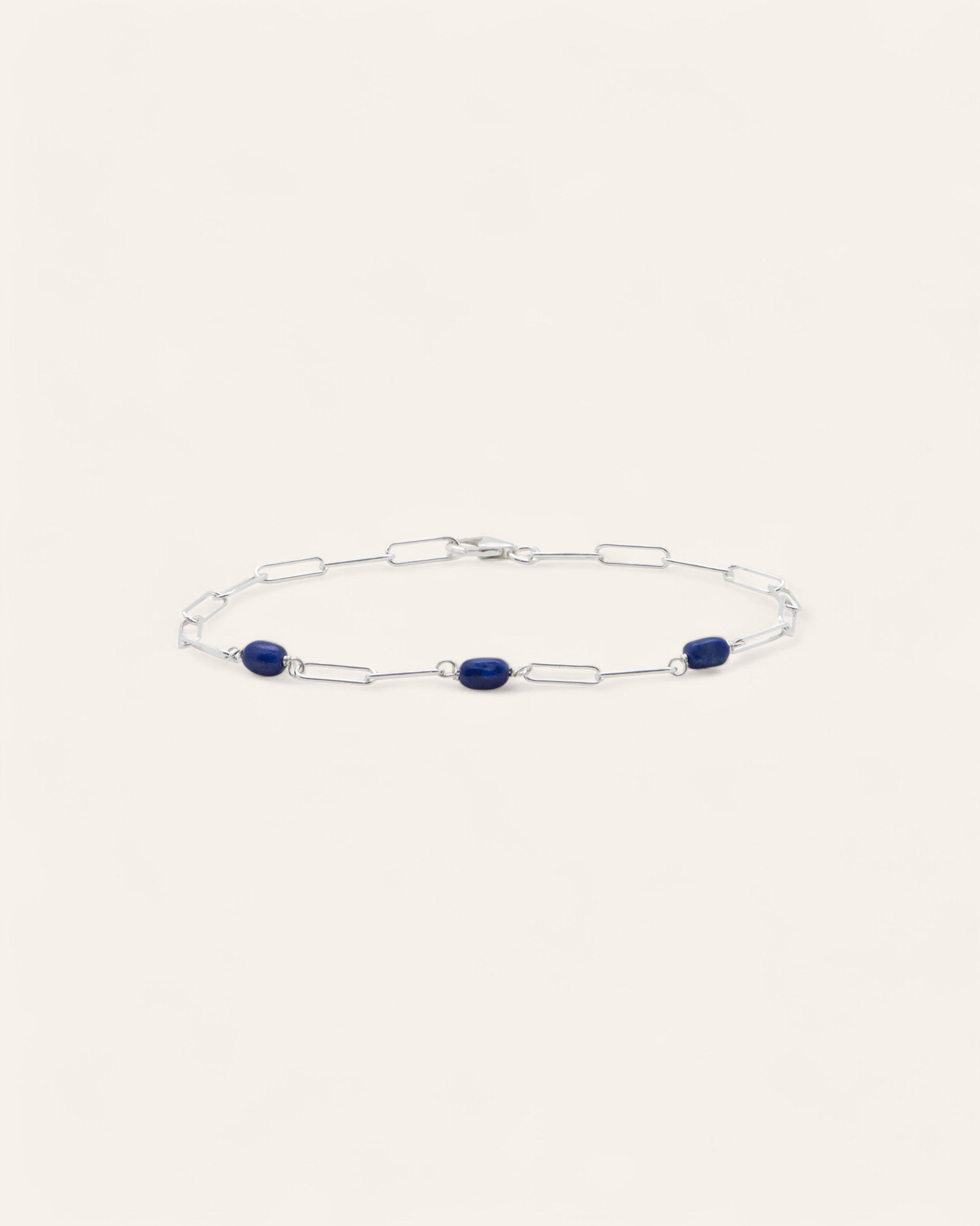 Harmonie Bracelet Sterling Silver / Lapis Lazuli