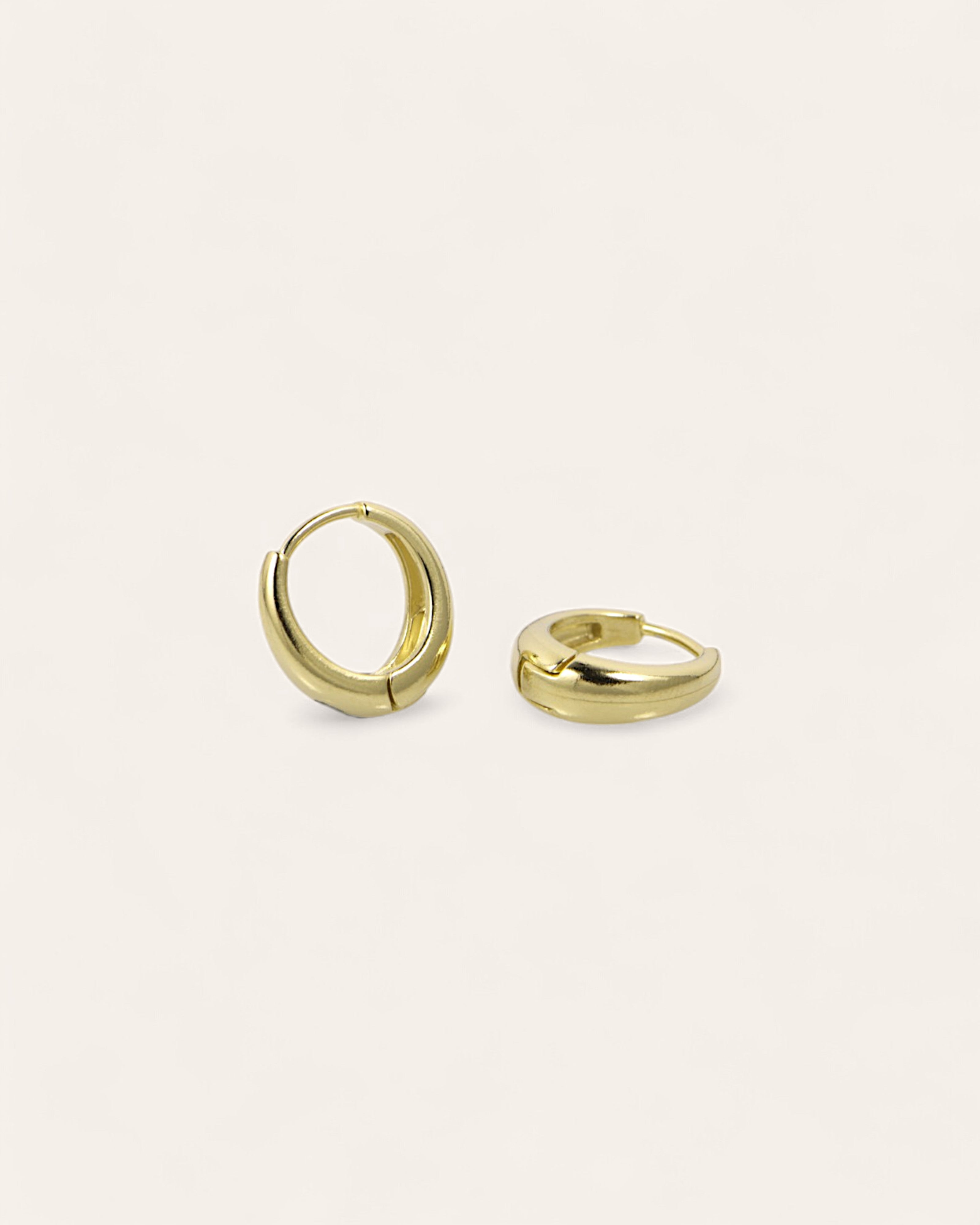 Créoles Dormeuses Isabelle Doré à l'Or Fin 18ct