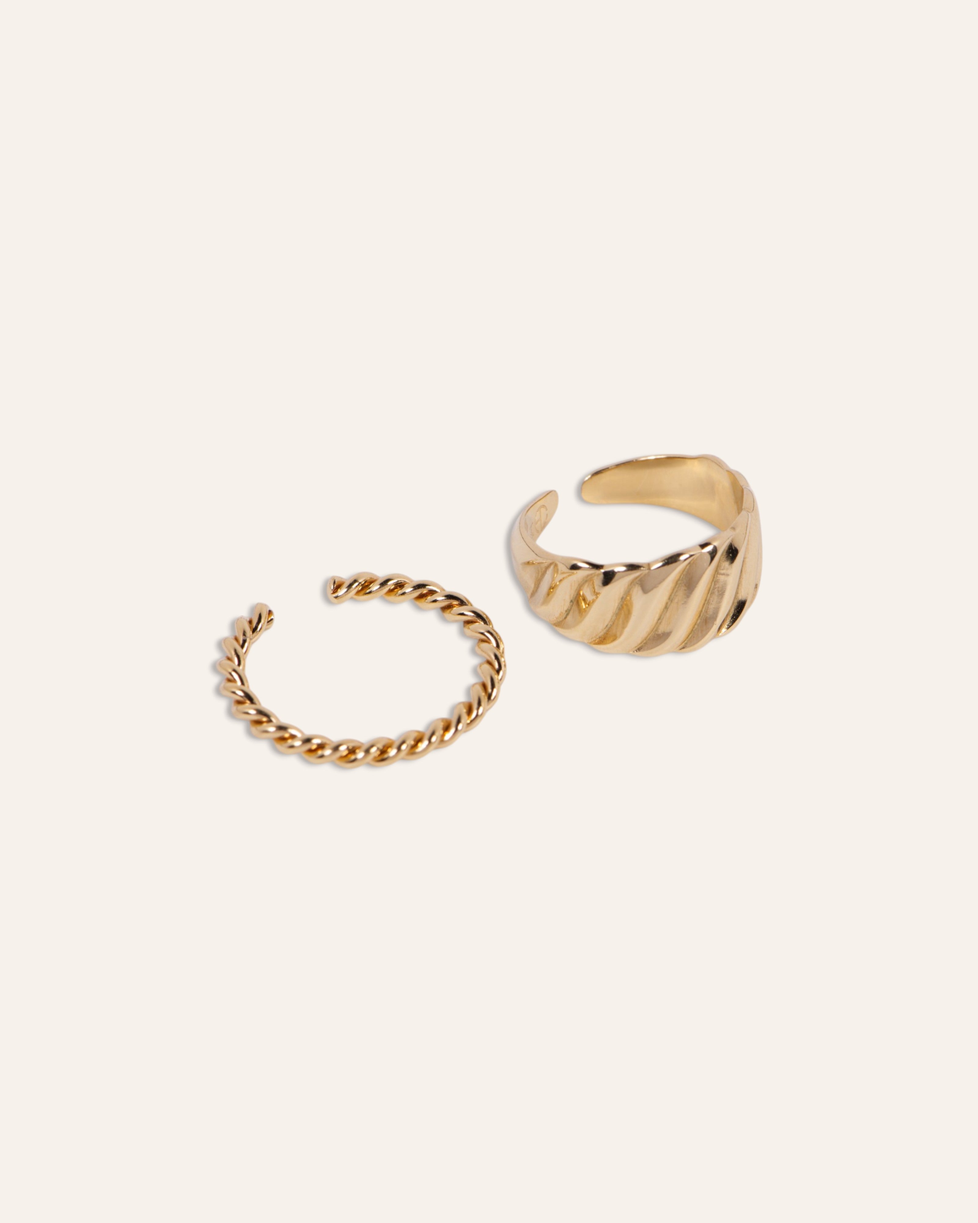 Compo Bagues Gabriella Plaqué Or 18ct