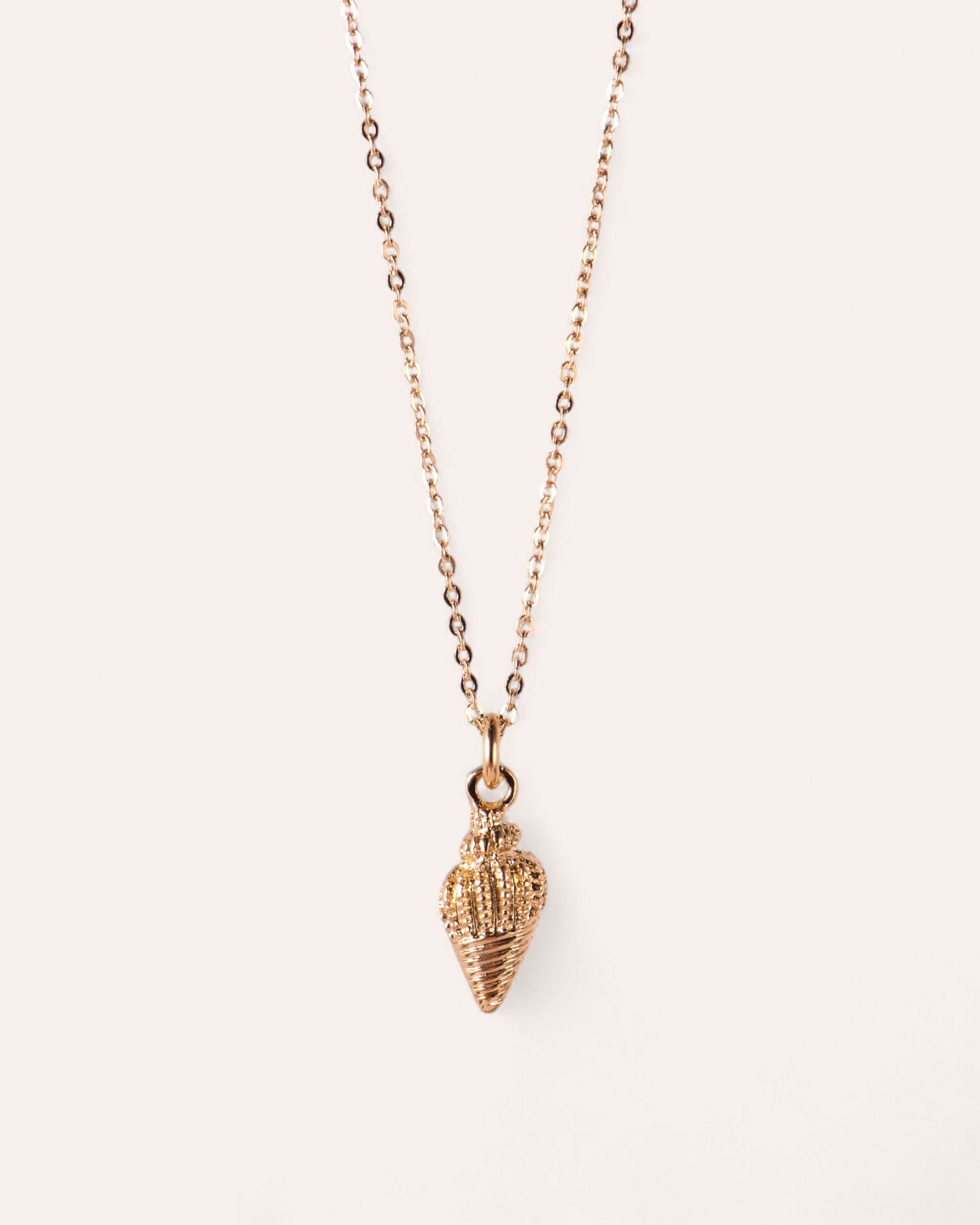 Collier Coquillage Mira Plaqué Or 18ct
