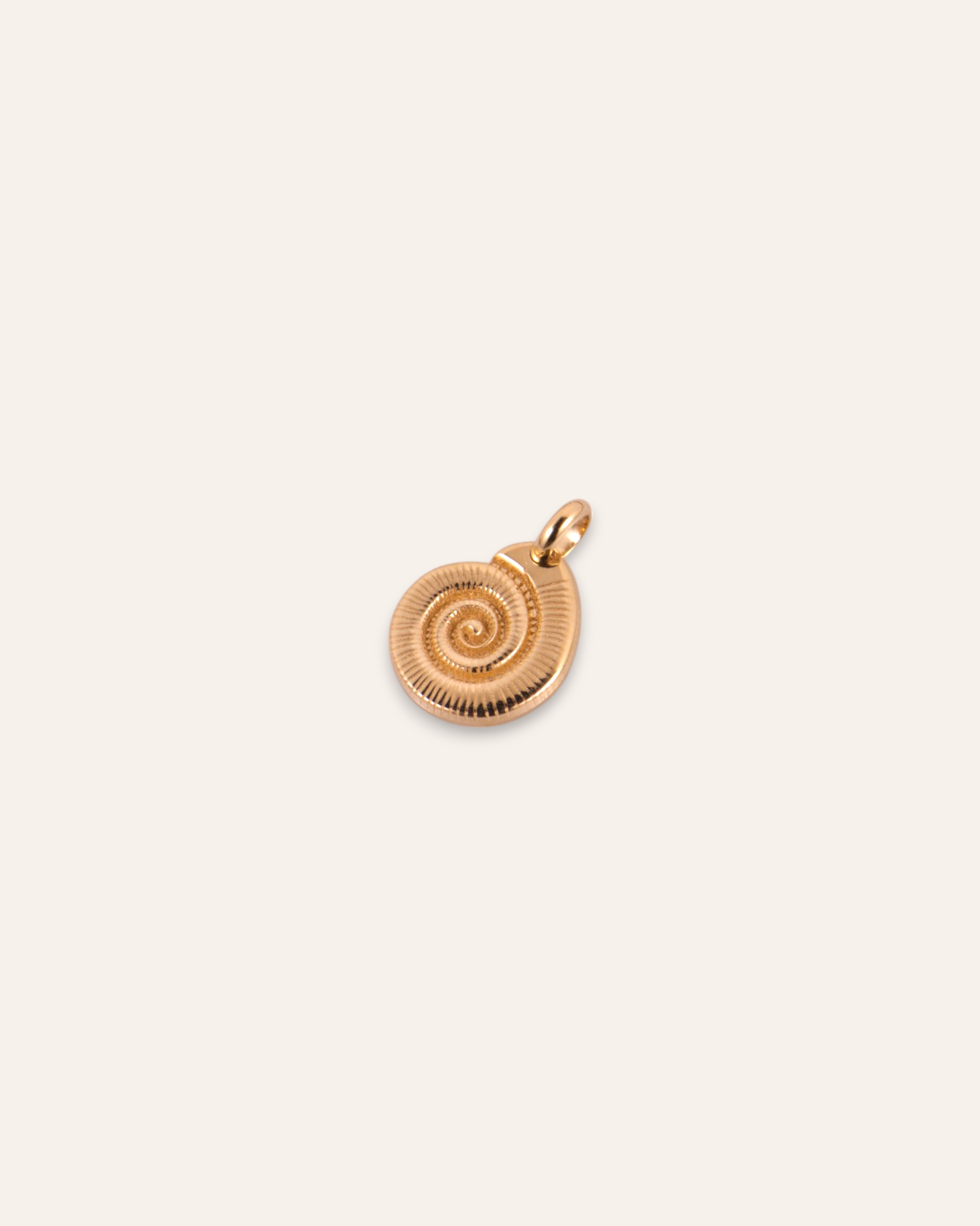 Pendentif Ammonite Siréa Plaqué Or 18ct