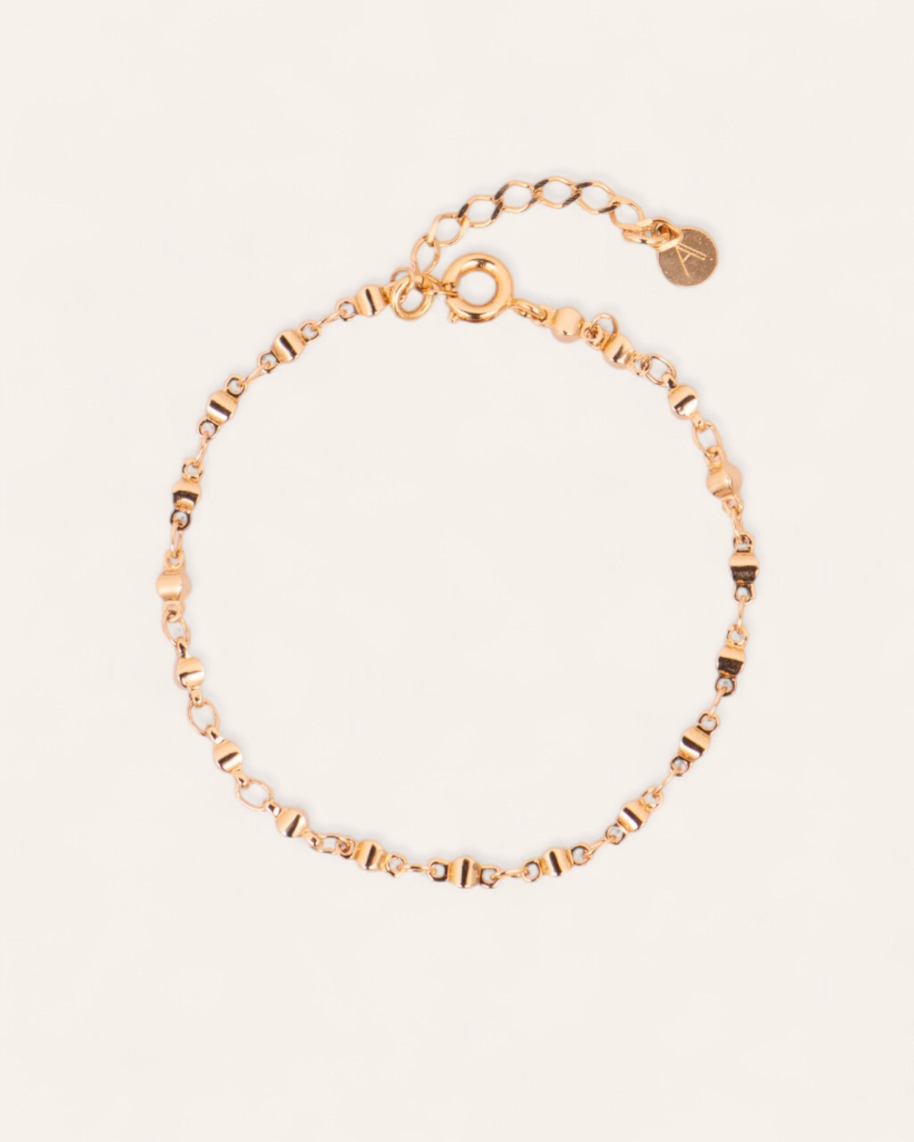 Bracelet Maille Taylor Doré à l'Or Fin 24ct