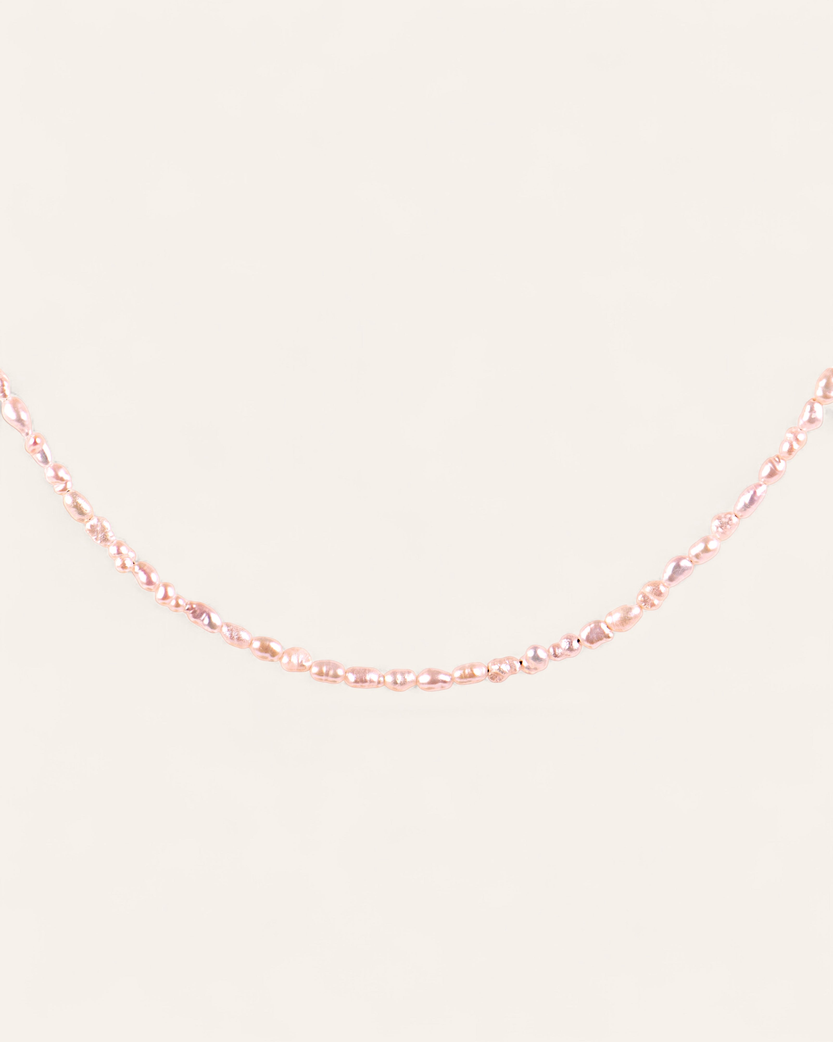 Candice Pearl Necklace 24k Gold Plated / Pearl