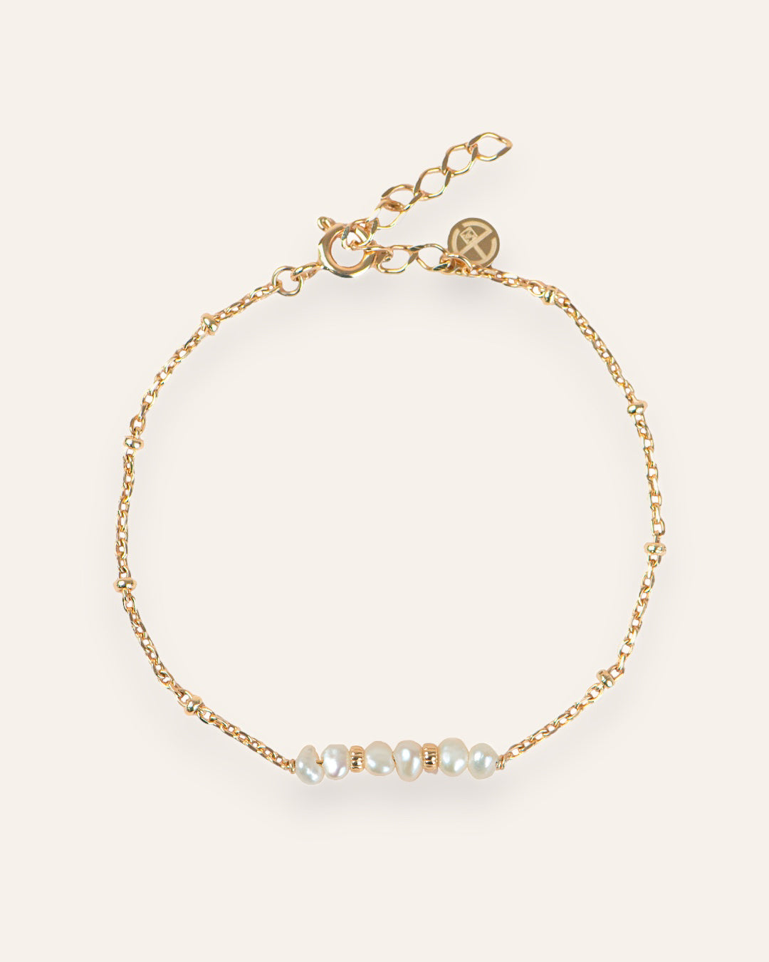 Hanna Bracelet 18k Gold Plated / Pearl