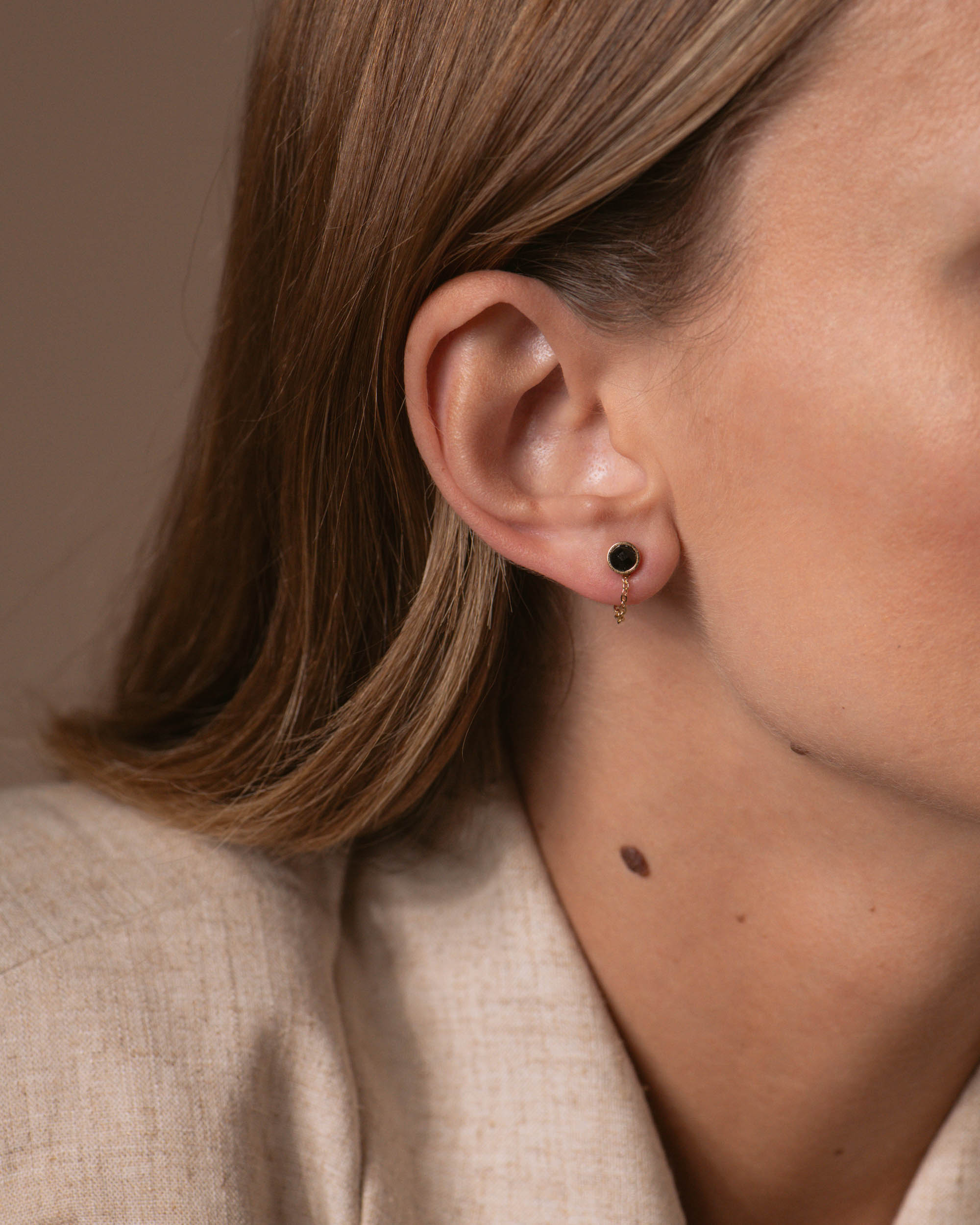 Boucles d'oreilles Chaînette Bianca