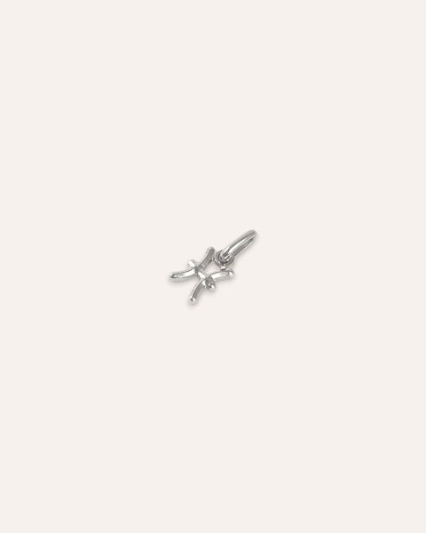 Pendentif Poissons En Argent 925 - Signe Astrologique - Bijou ésotérique - Cadeau