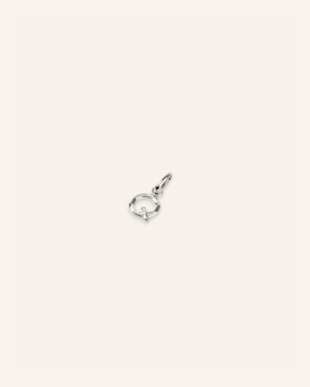 Pendentif Lettre Q Argent 925