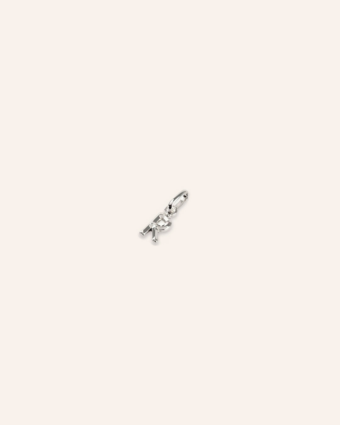 Pendentif Lettre R Argent 925