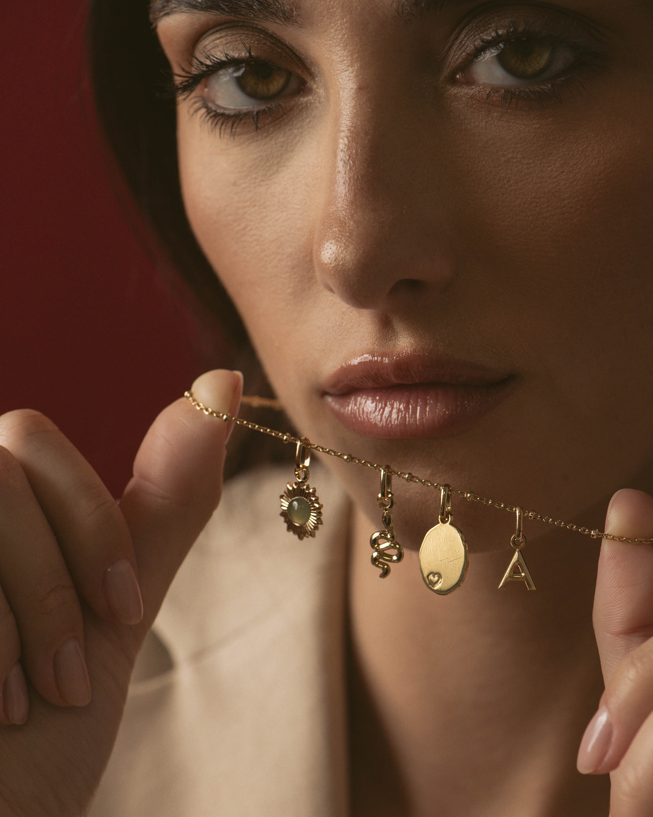 Letter A Pendant