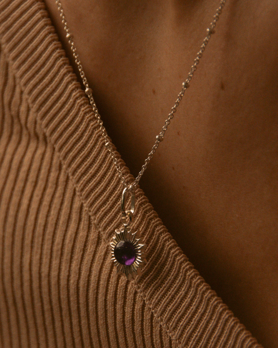 Ilios Amethyst Pendant