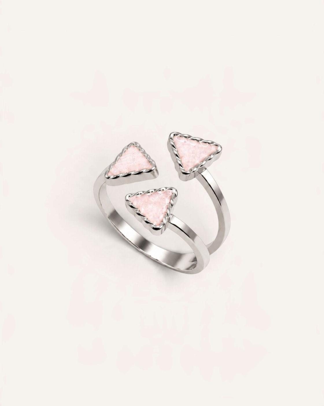 Bague Émaillée Joris Argent 925