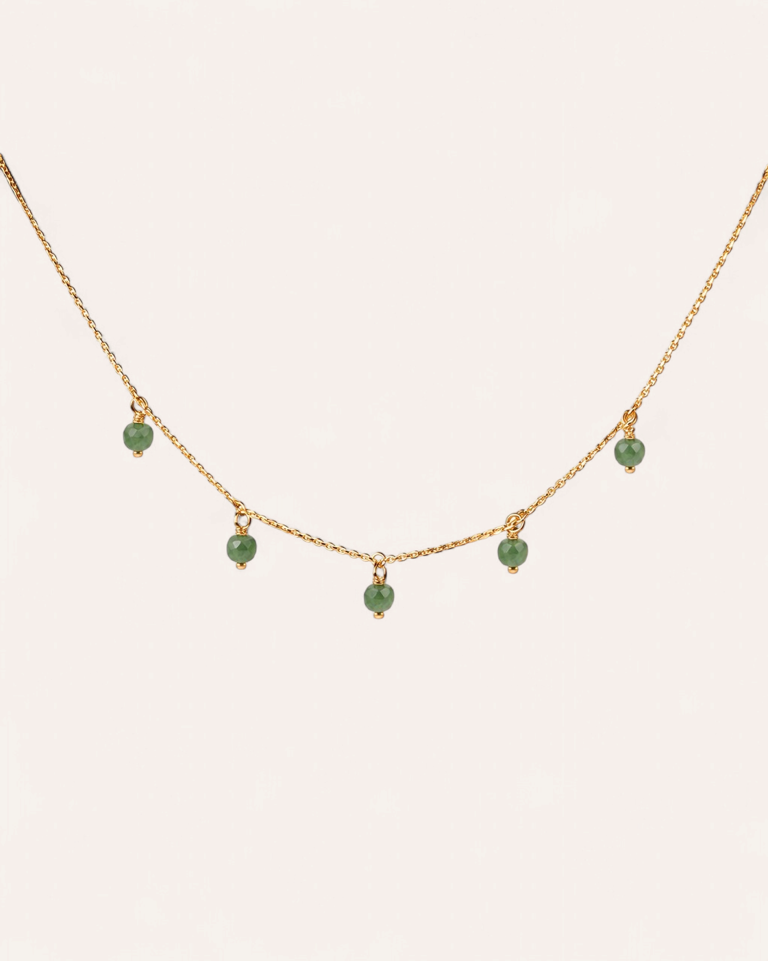 Collier Multi-Pierres Éternelle Argent 925 / Jade
