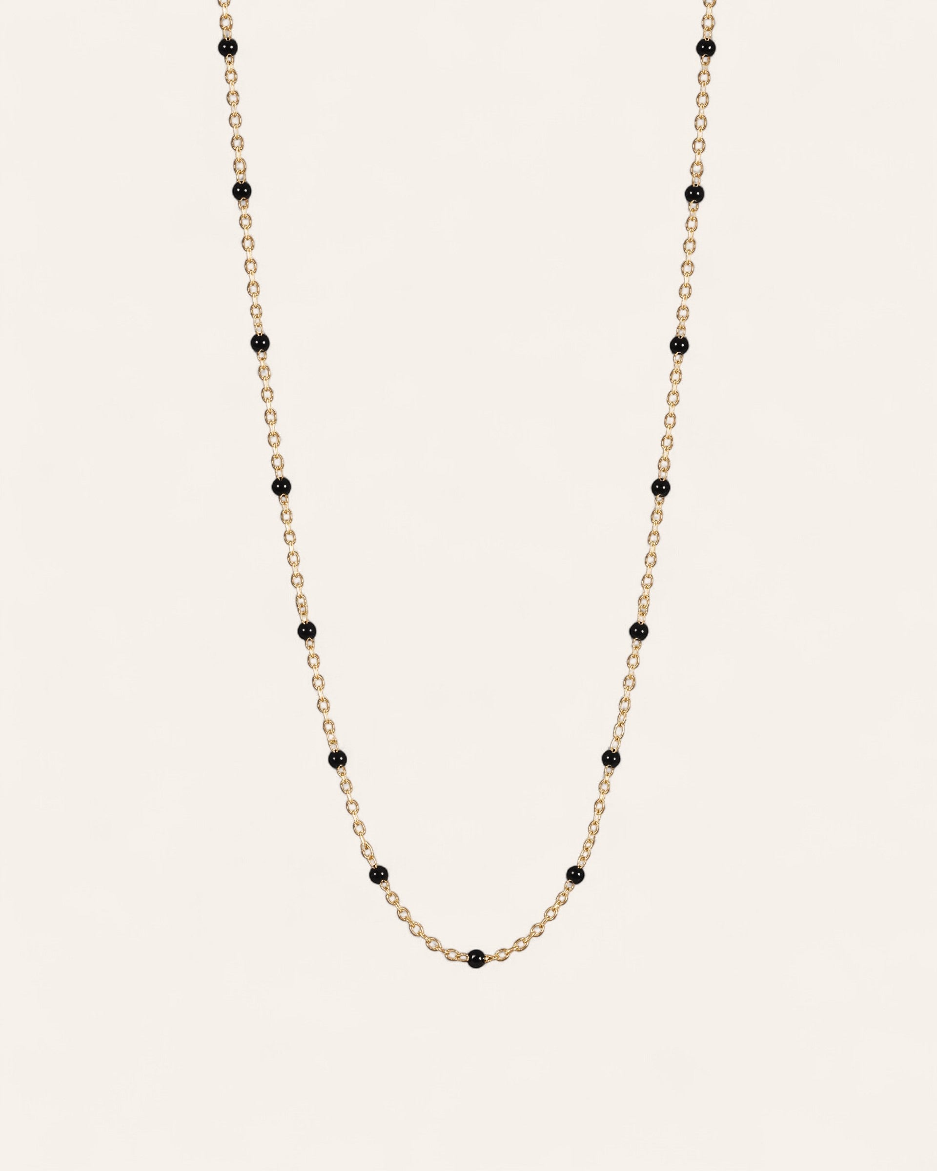 Collar de esmalte Malia Chapado en Oro 24ct