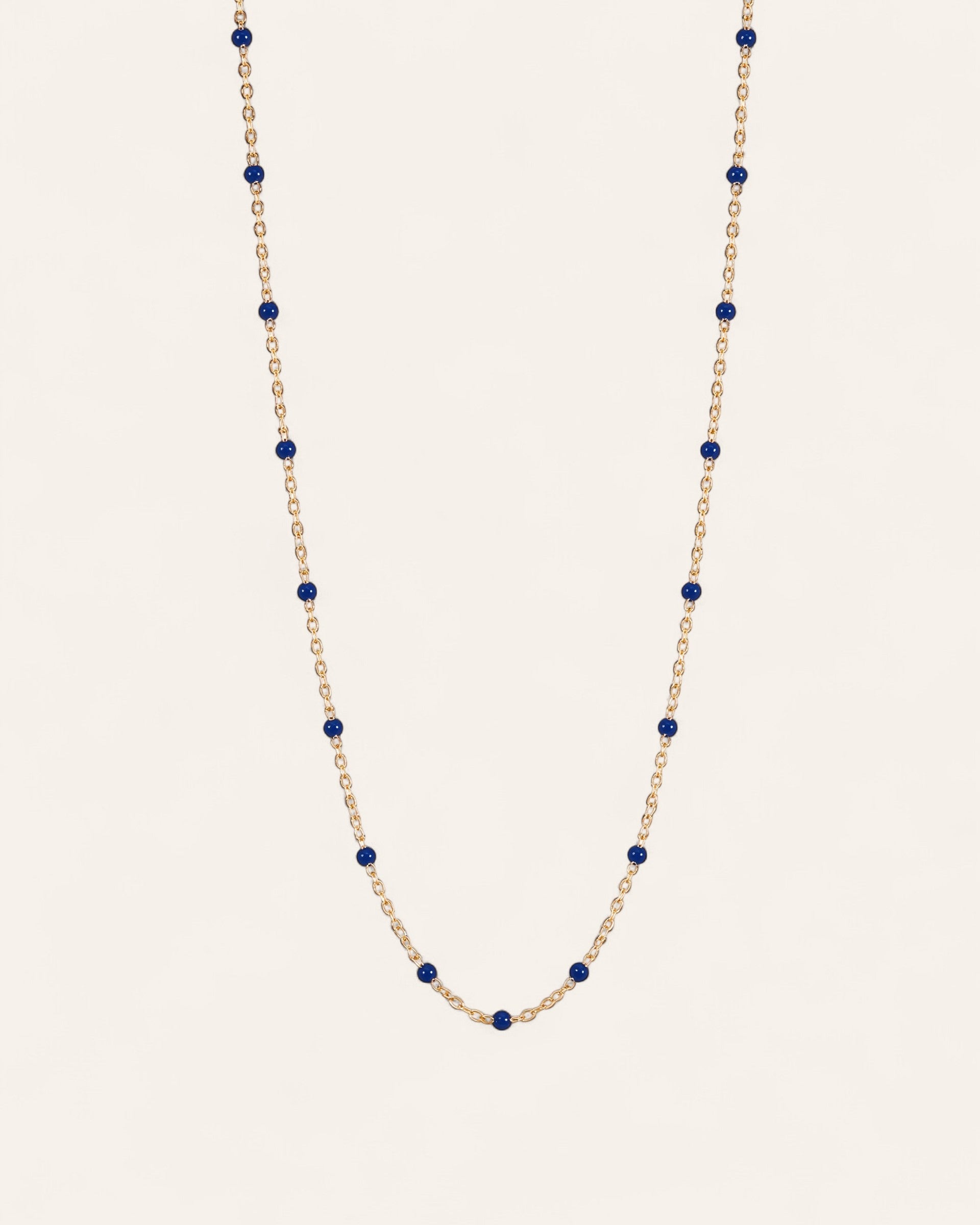 Collar de esmalte Malia Chapado en Oro 24ct