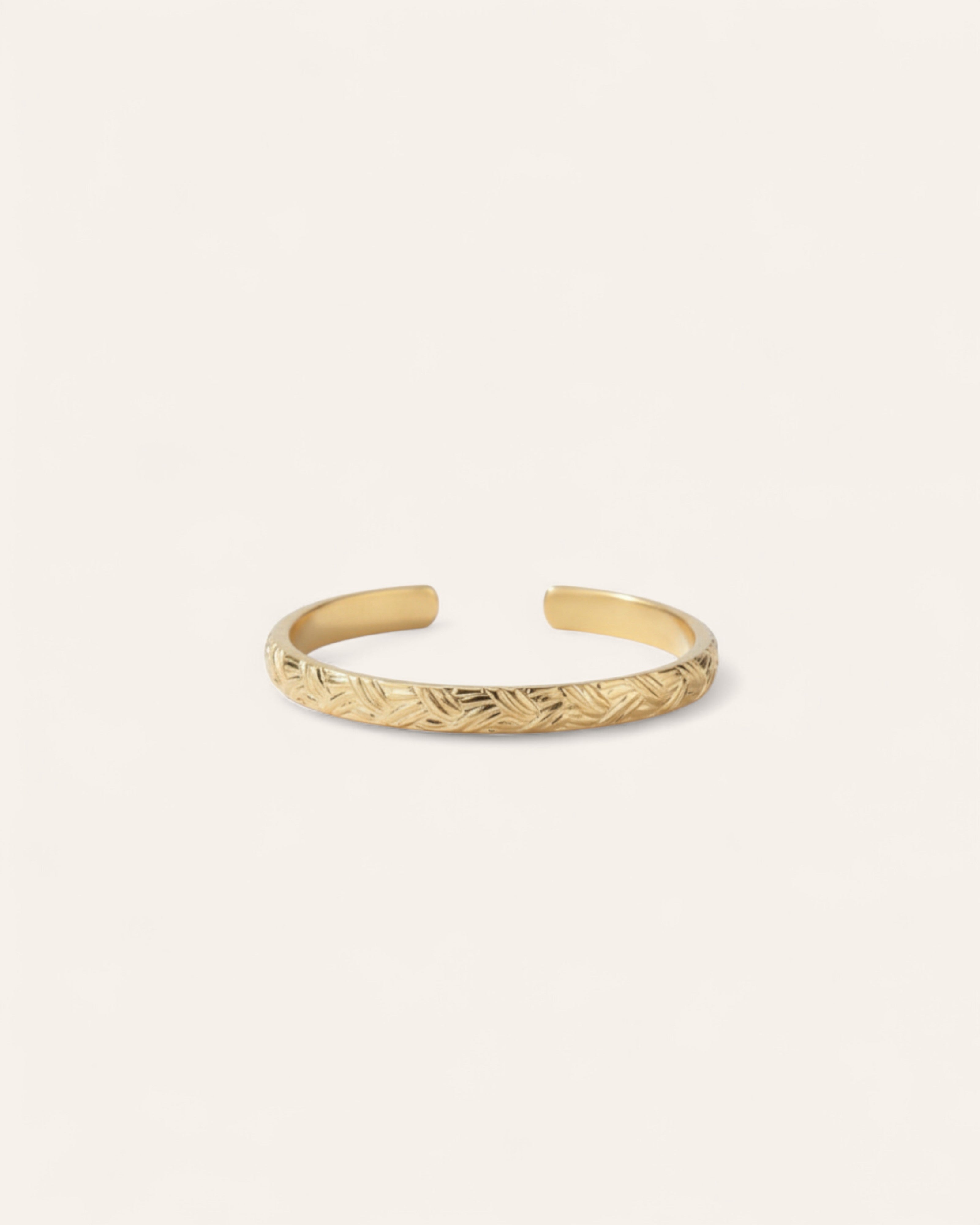 Nina Ring 18k Gold Plated