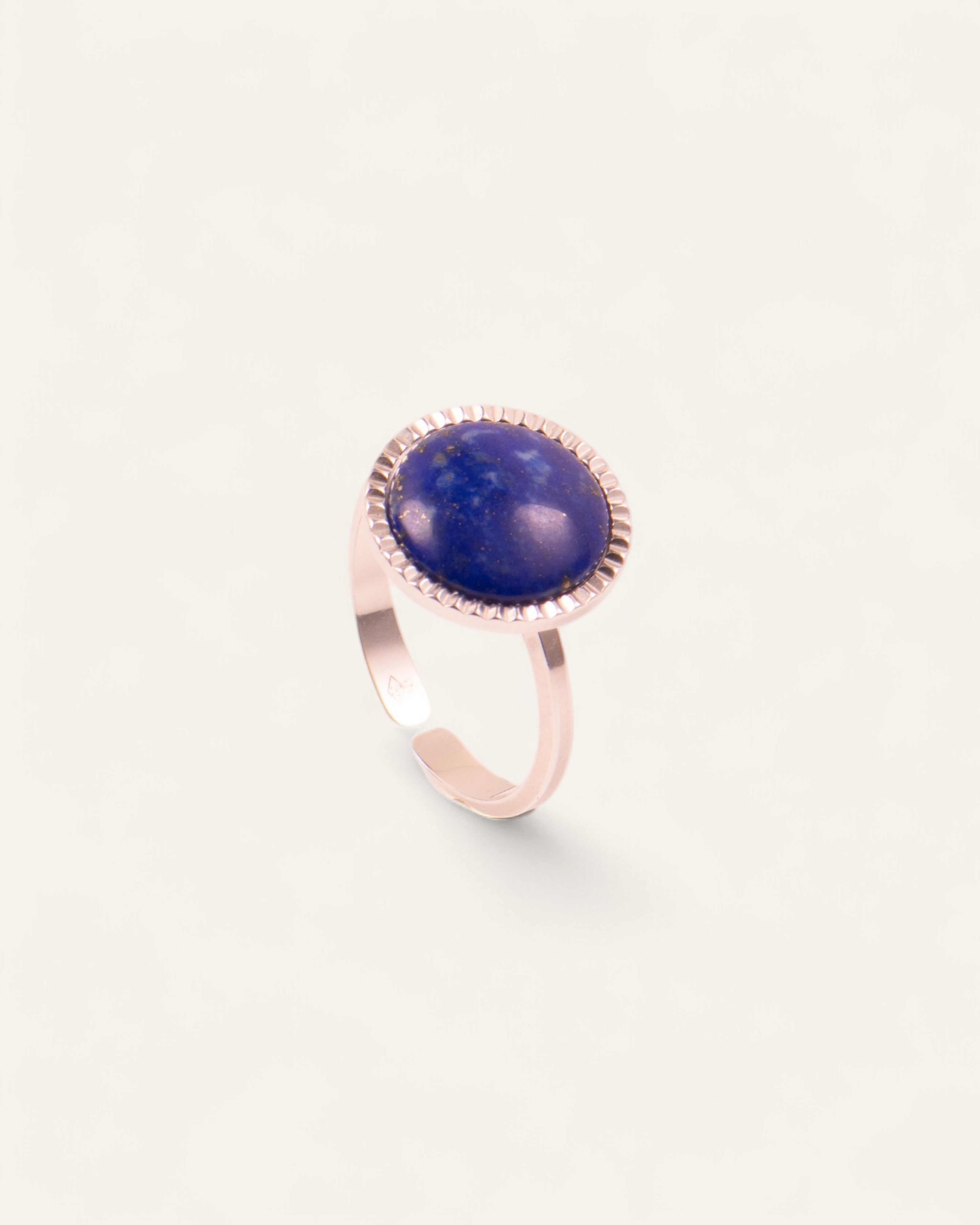 Bague Cabochon Nomade Argent 925 / Lapis Lazuli