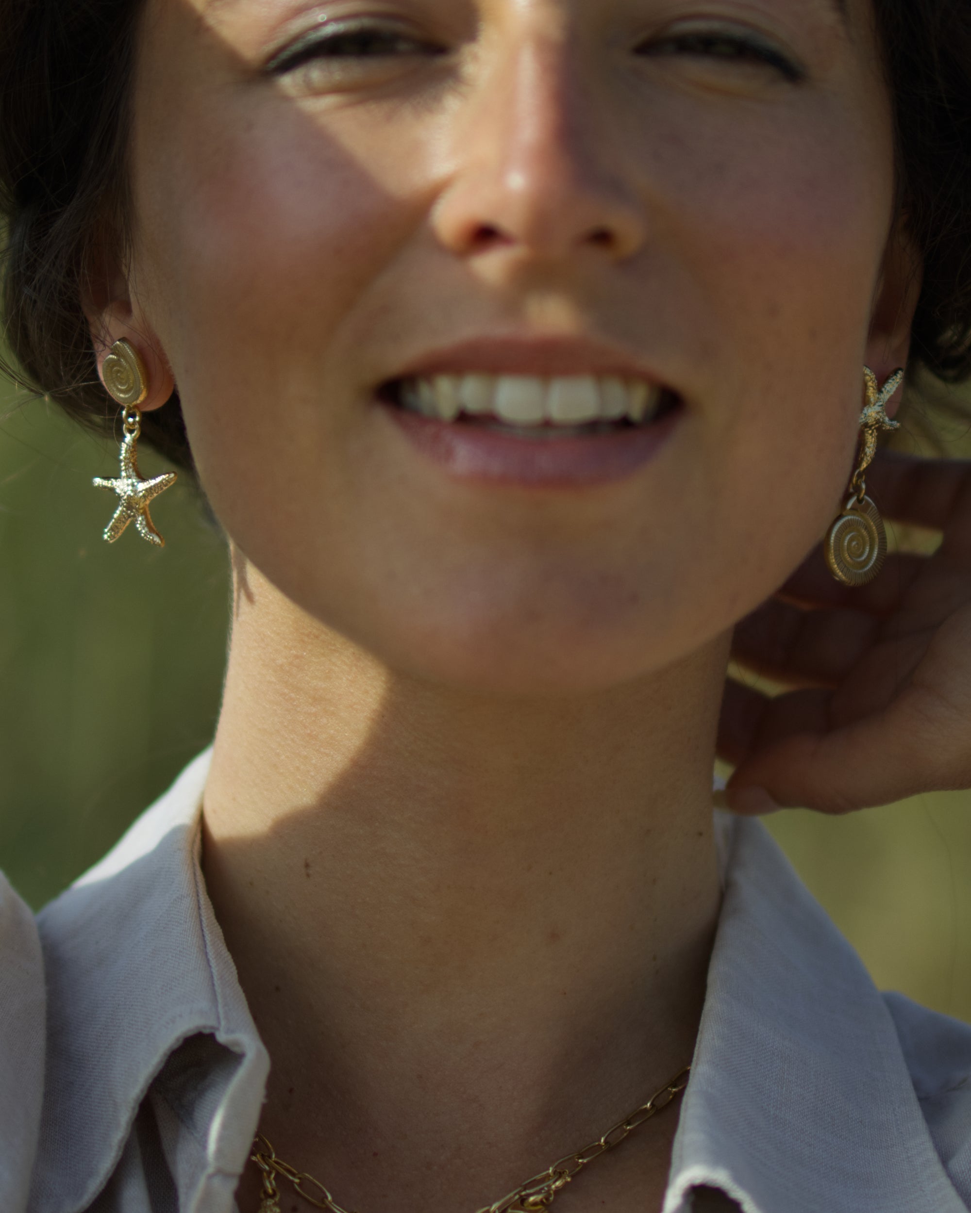 Boucles d'oreilles Calypso