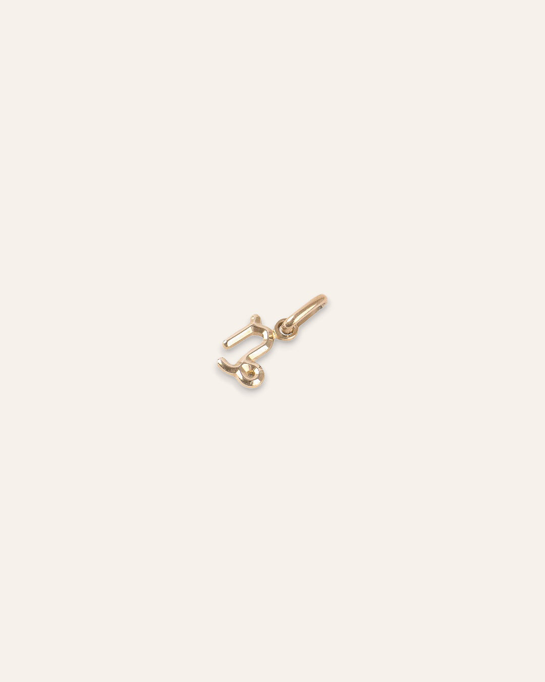 Pendentif Astro Capricorne Plaqué Or 18ct