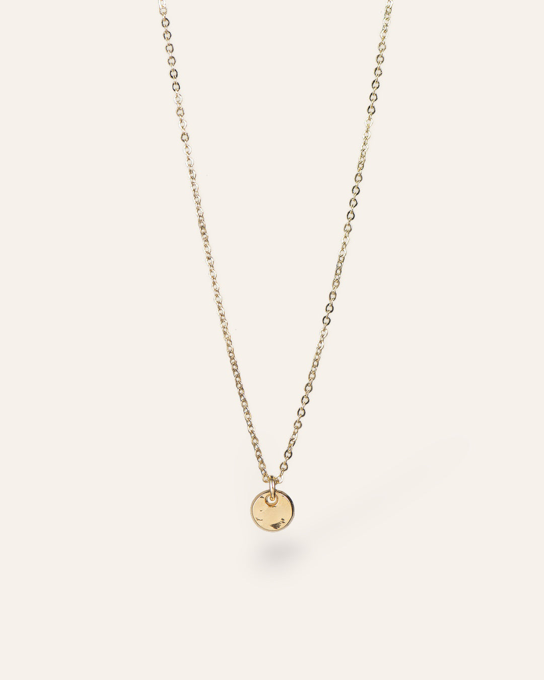 Felipa Medallion Necklace 18k Gold Plated