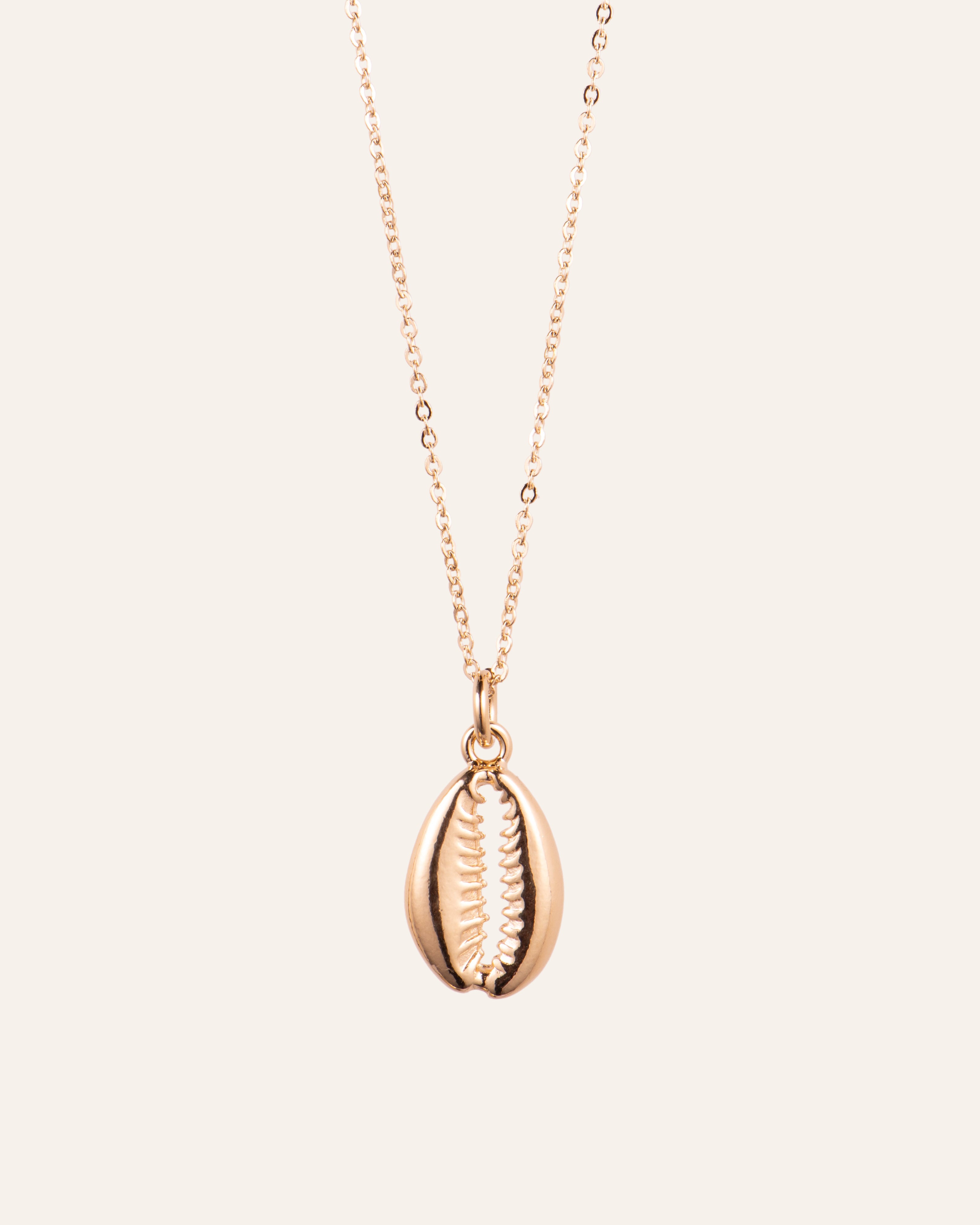 Collier Coquillage Moana Plaqué Or 18ct