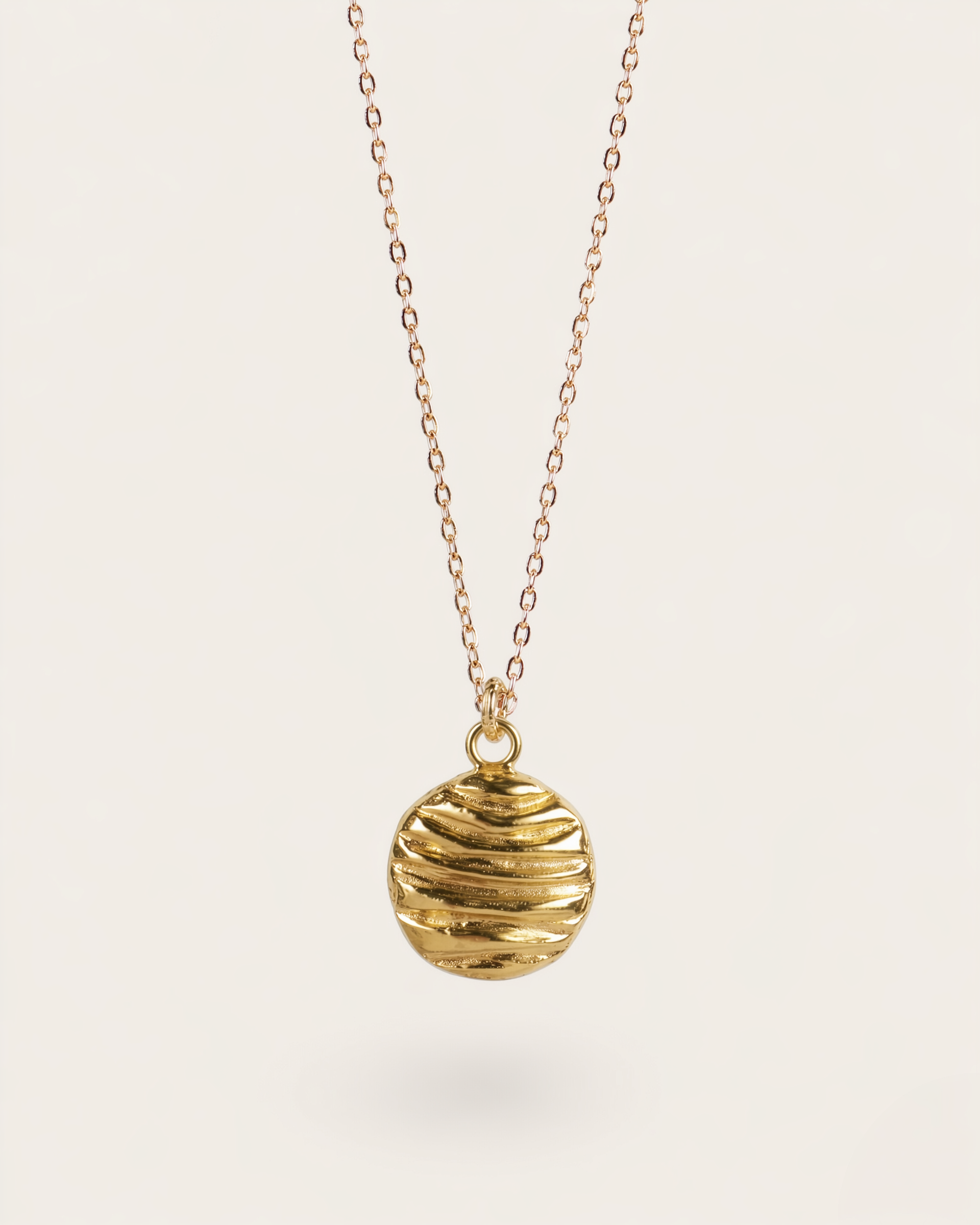 Collana con Medaglione Selena Placcato Oro 24ct