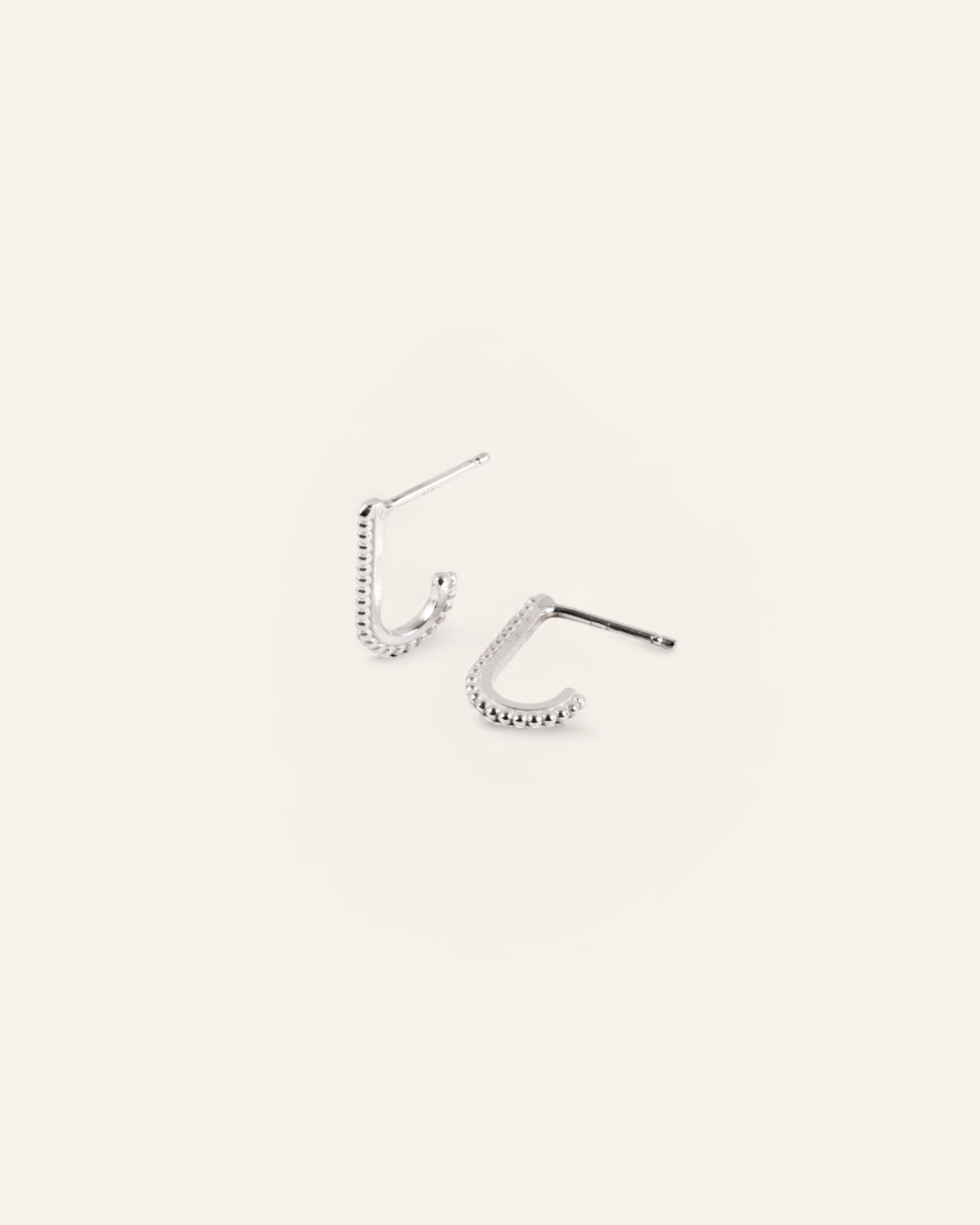 Boucles d'oreilles Arrondies Deva Argent 925