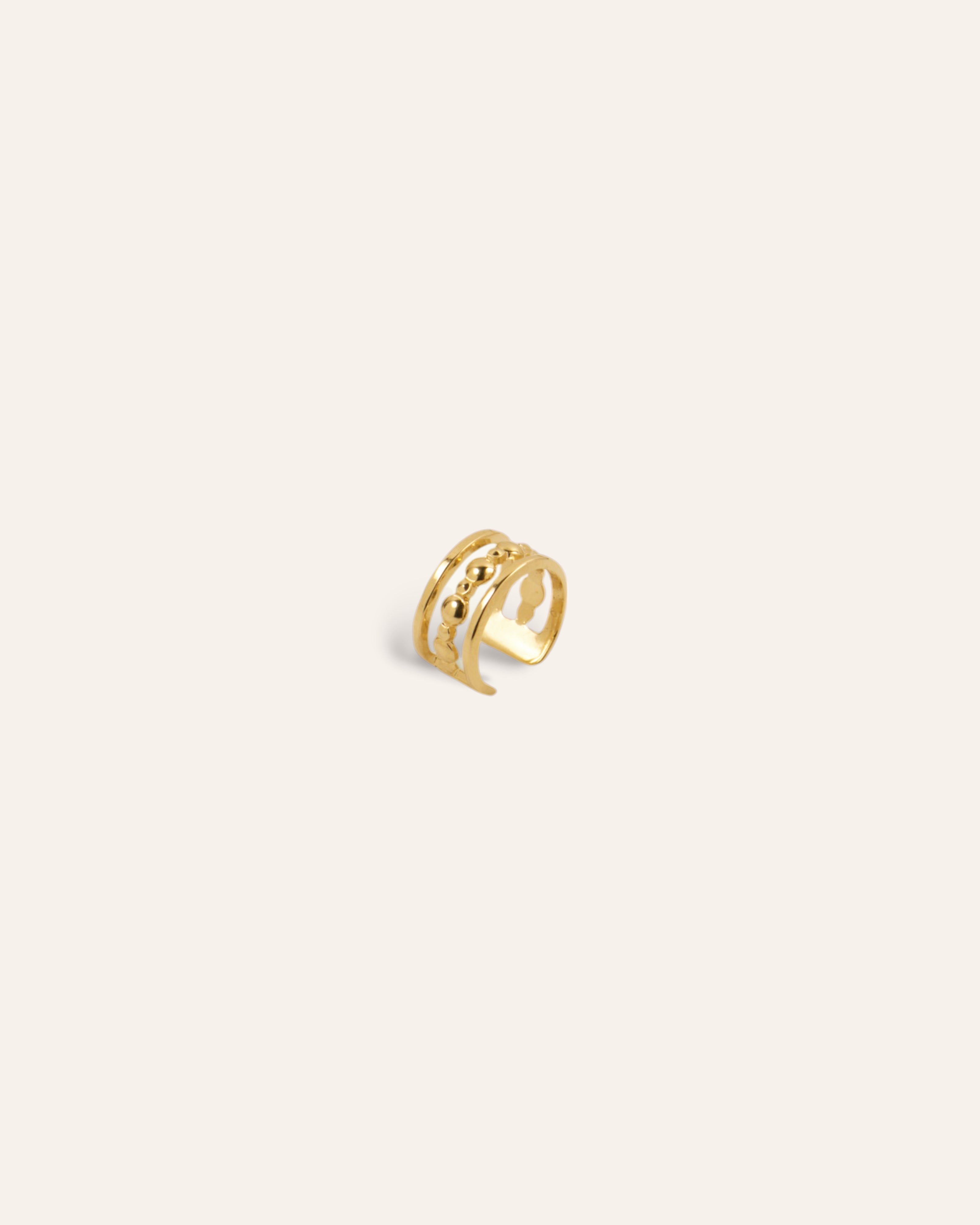 Earcuff Emily Doré à l'Or Fin 24ct