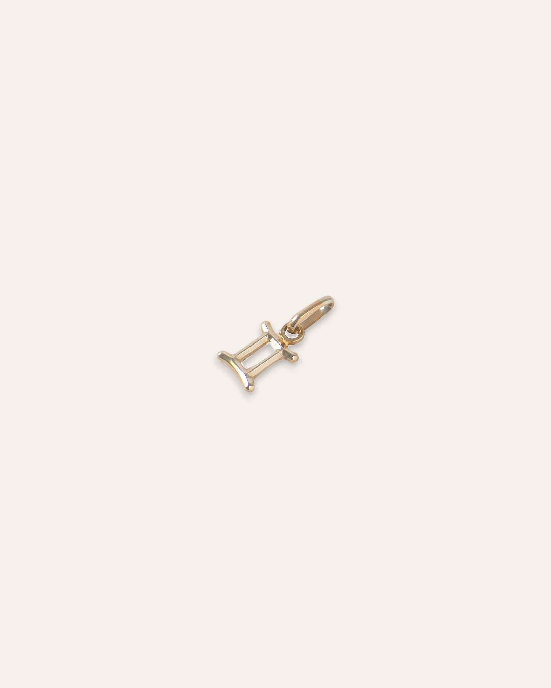 Pendentif Astro Gémeaux Plaqué Or 18ct