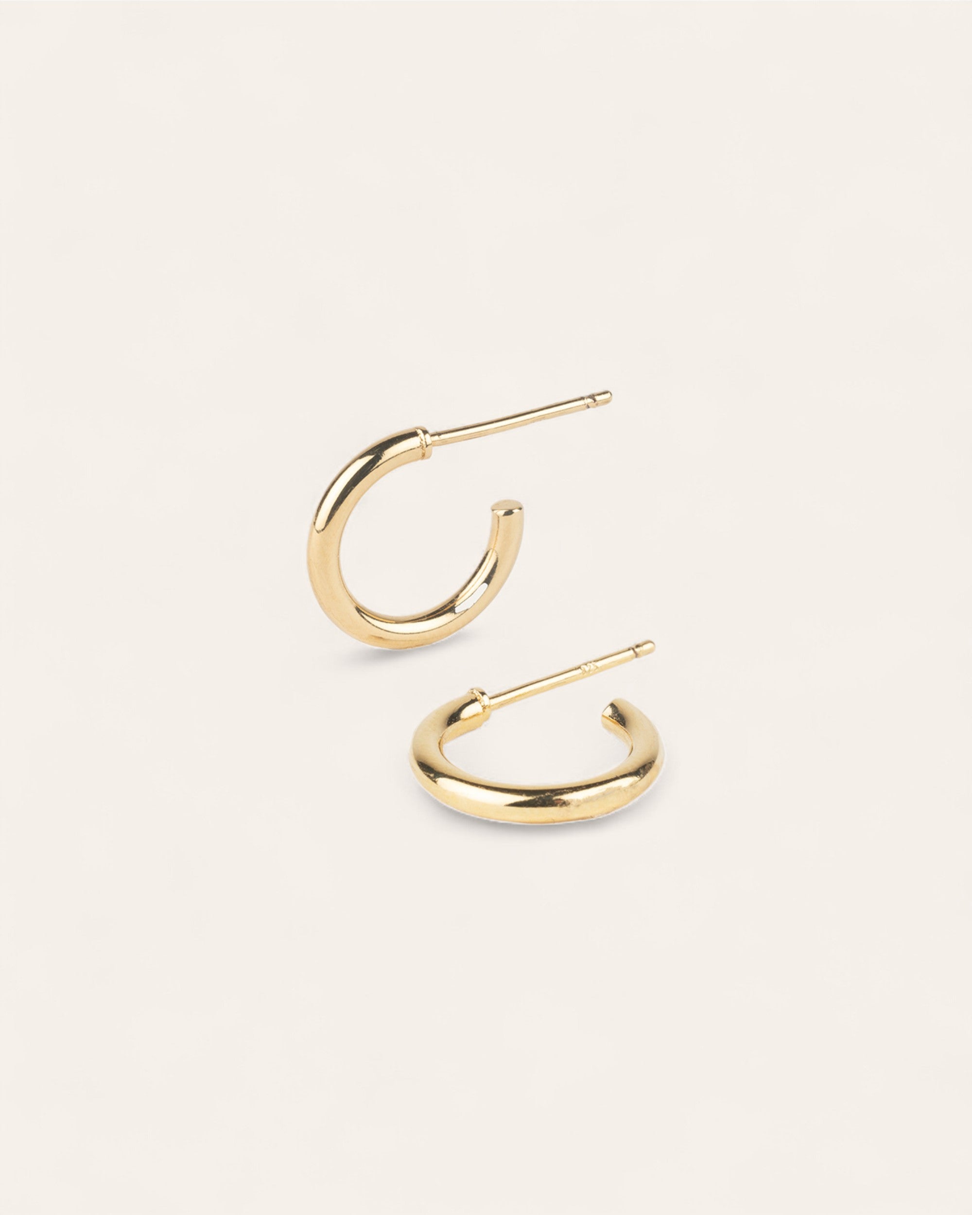 Mini Créoles Rosalind Plaqué Or 18ct