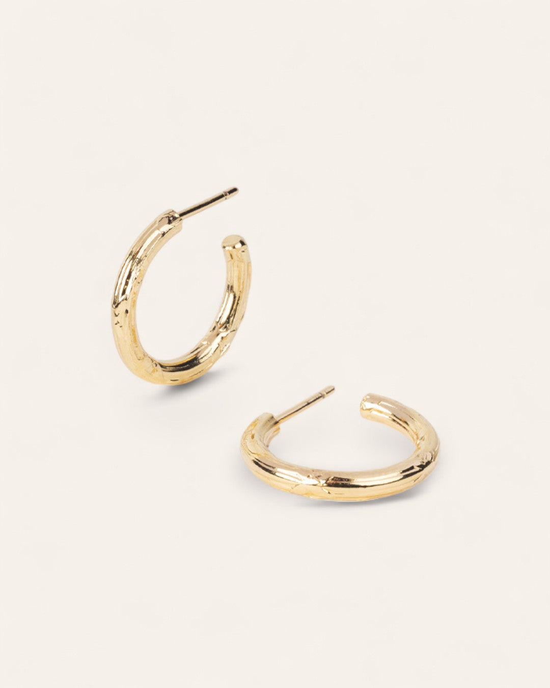 Petites Créoles Sonia Plaqué Or 18ct