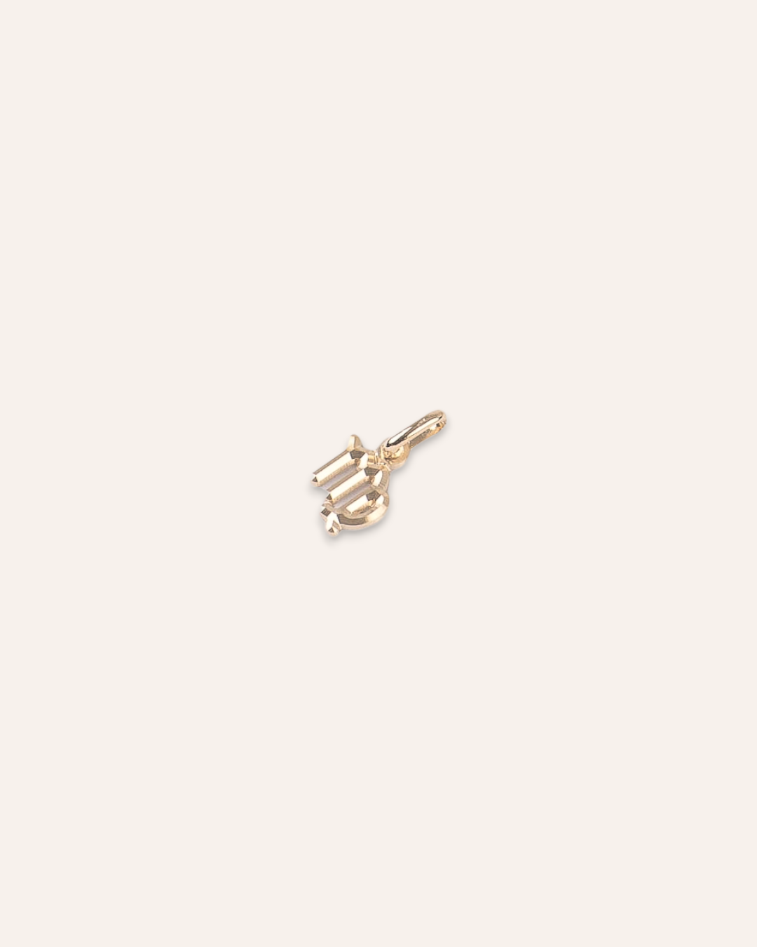 Pendentif Astro Vierge Plaqué Or 18ct
