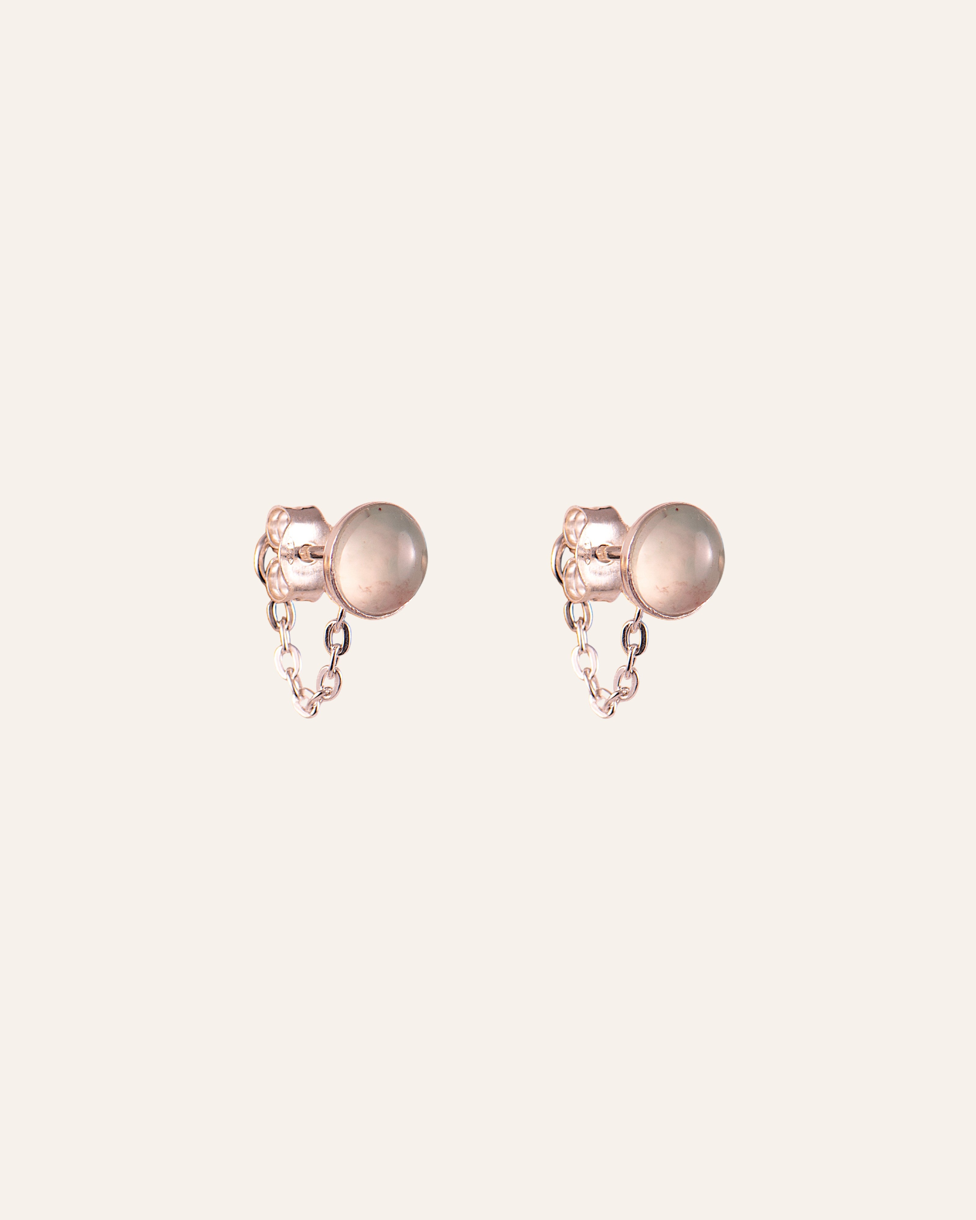 Clous d’oreilles Zelie Argent 925 / Aquaprase